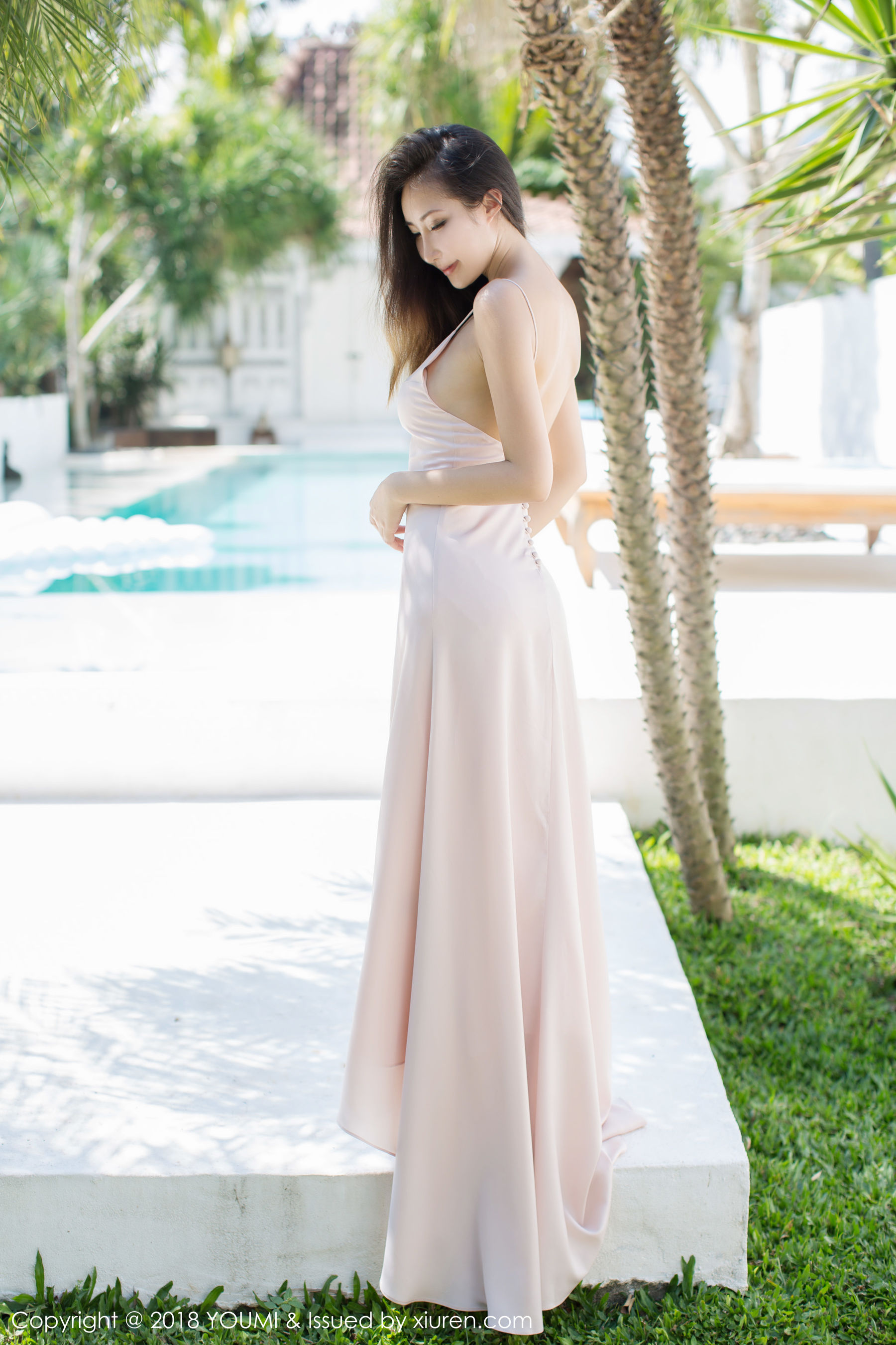 YUMI-Youmei Elegant Long SkirtBikini Youmihui Youmi Vol.156