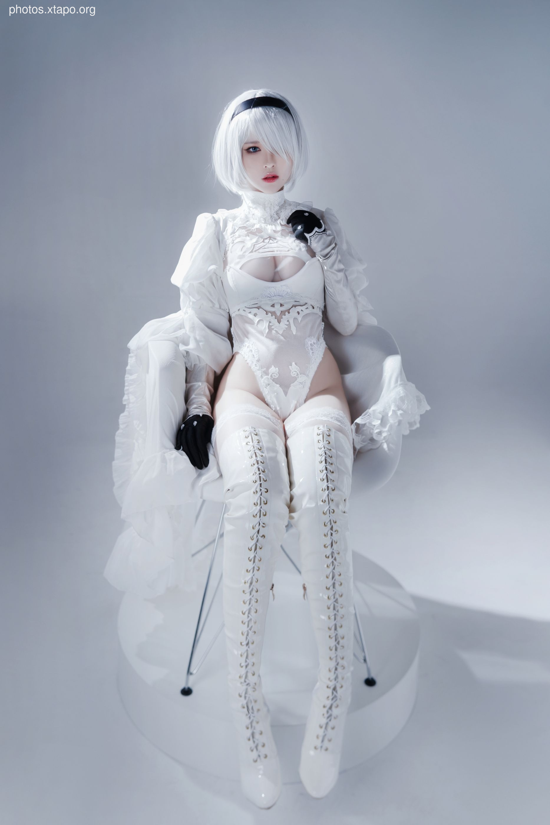 Half Half -Automata ハ ル ハ No. 2 B -type white dress 51P -91MB