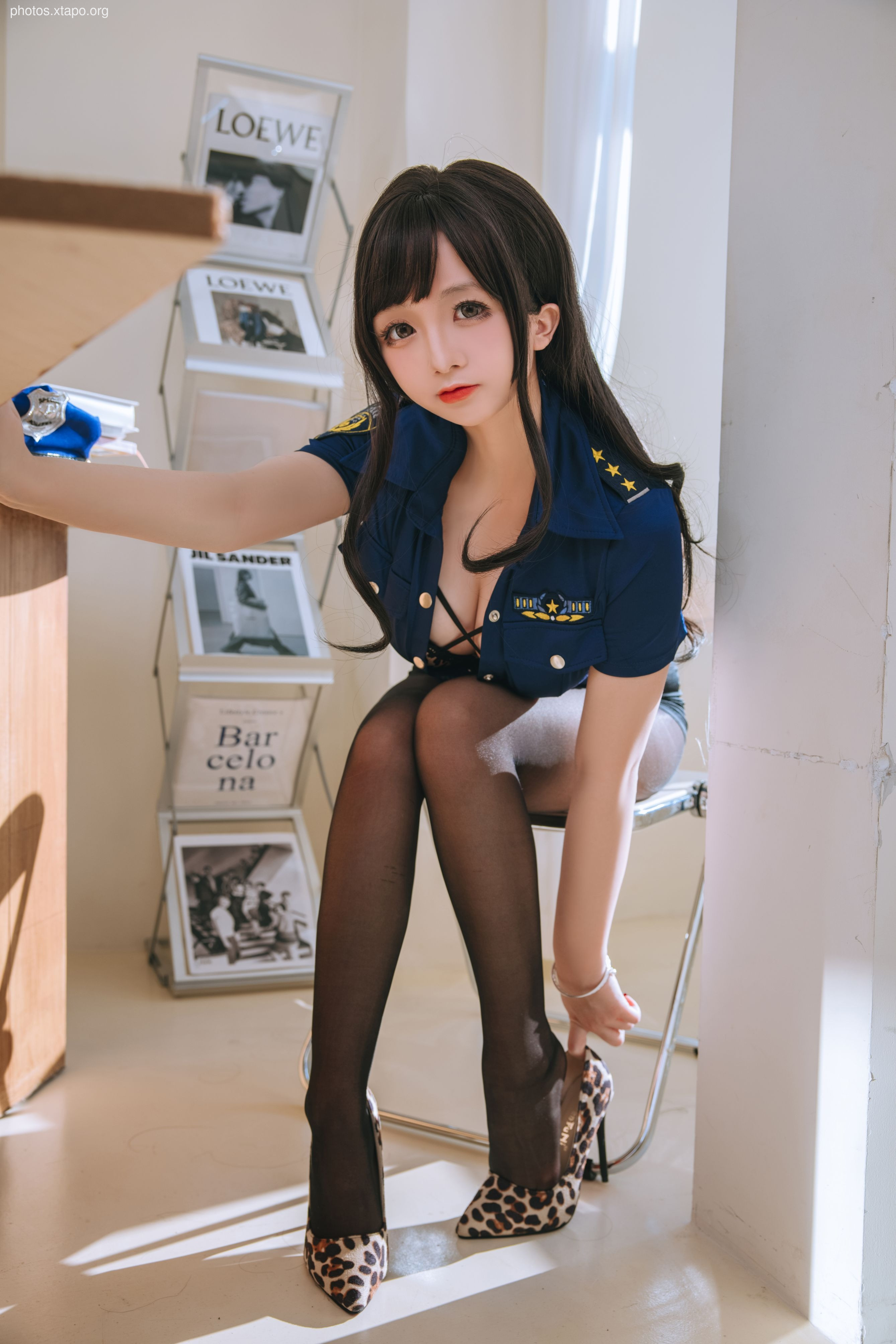 Rina Jiao -Leopard Women Police 111P -1.38GB