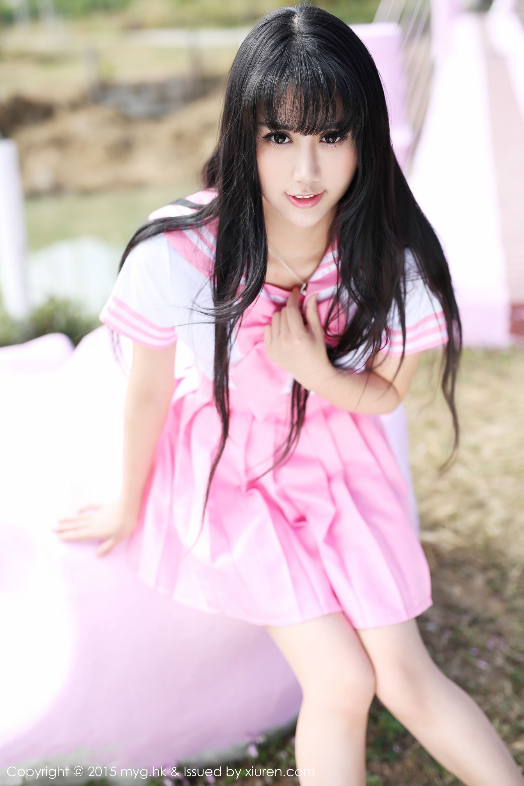 Yang Xiaoying's Pai County, Thailand school uniformhot pantsunderwear Meiyuan Pavilion Mygirl VOL.099