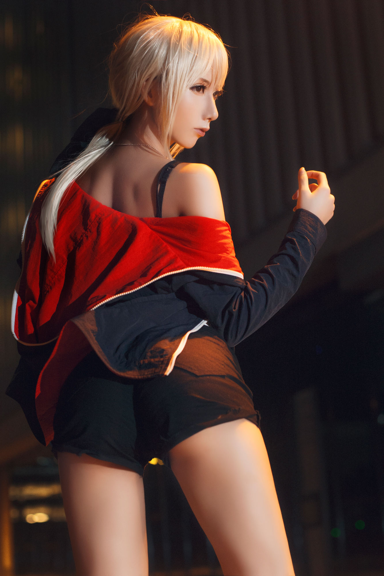 Net Red Coser Photo Half half & amp; Sophie Sophia -Black Zhen 2