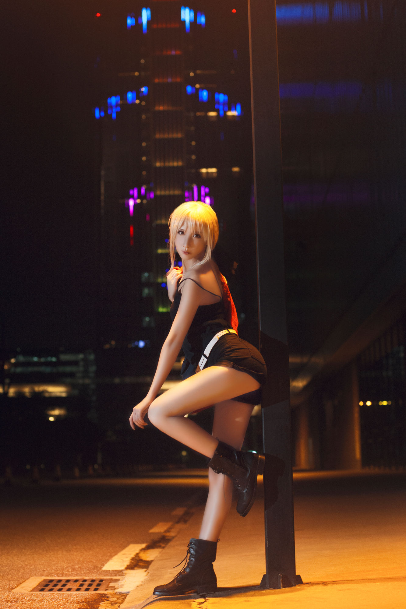 Net Red Coser Photo Half half & amp; Sophie Sophia -Black Zhen 2