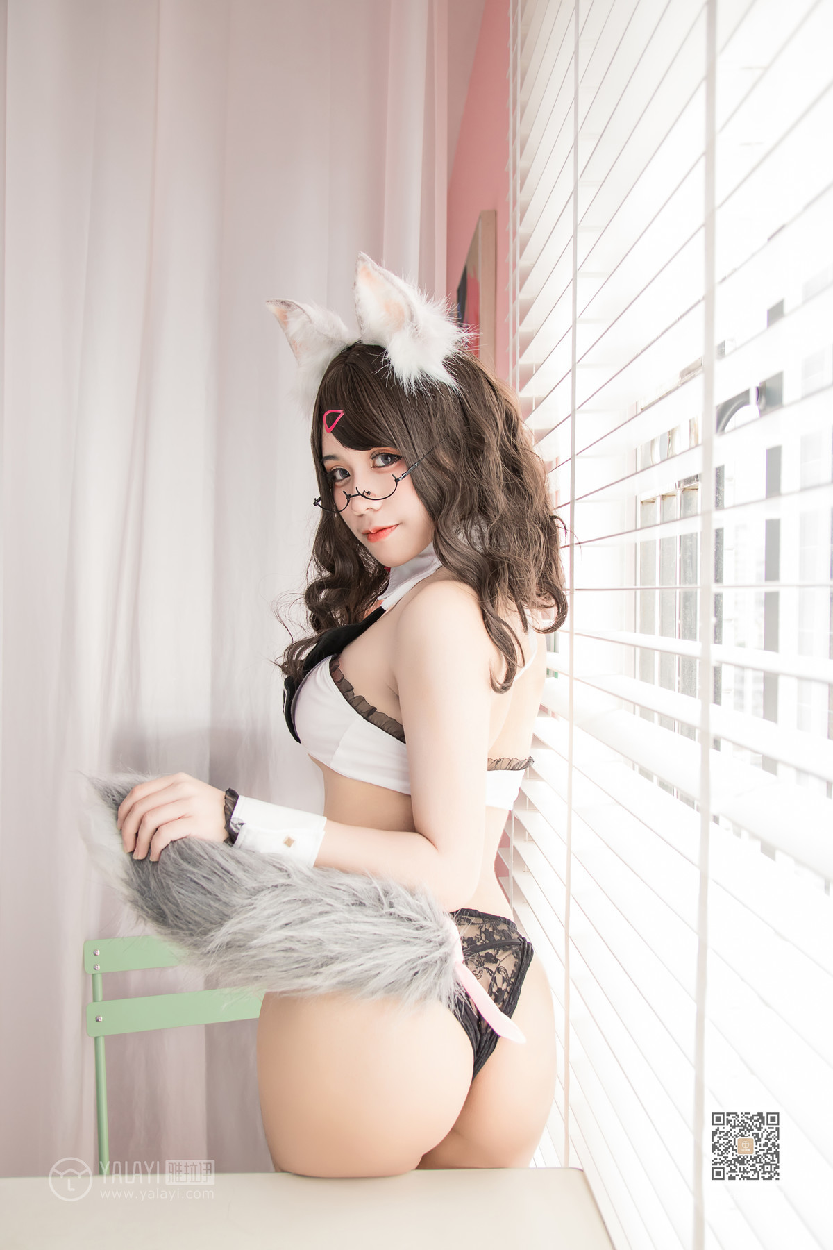 Cosplay Yixiaofangqin fox ear underwear