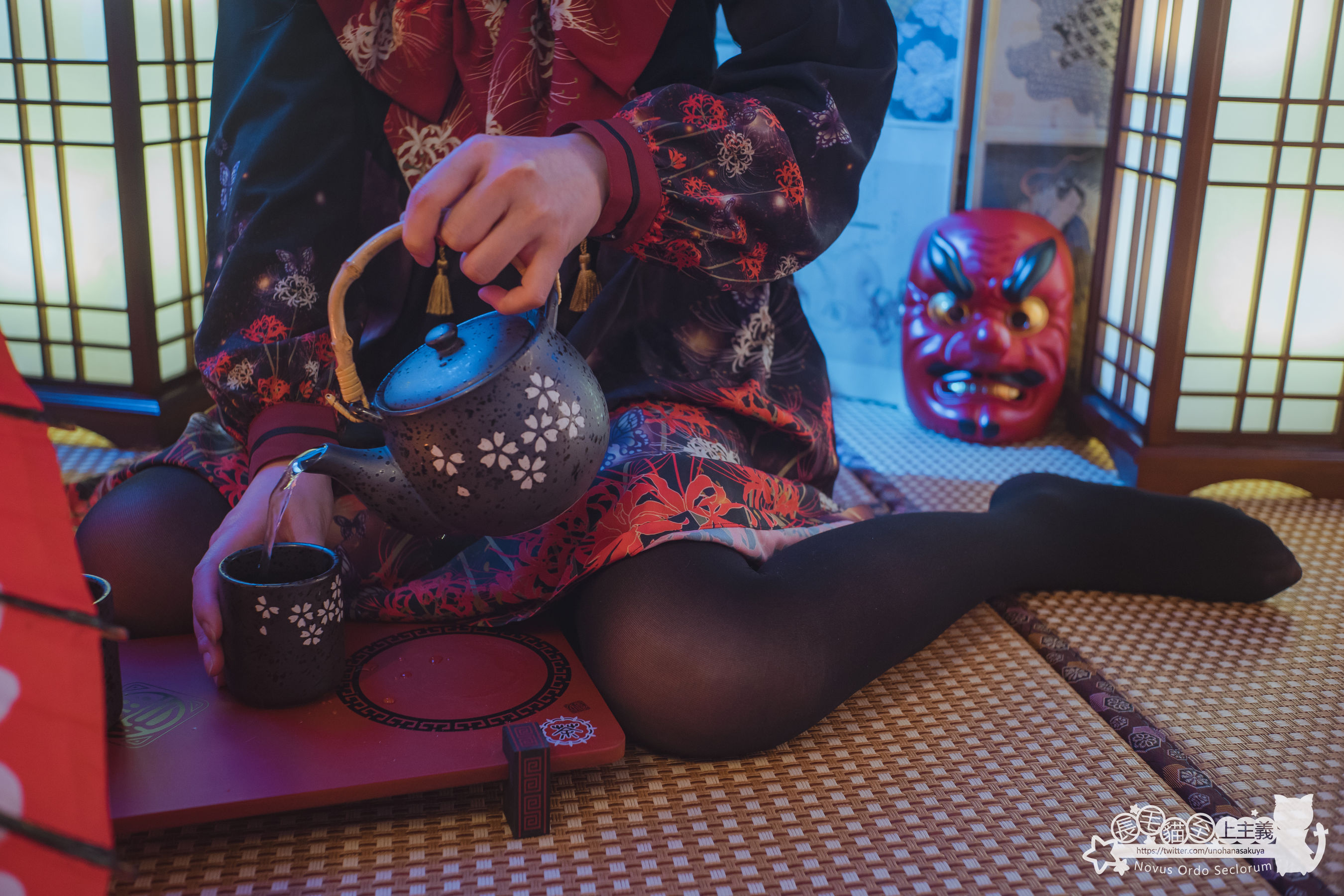 Welfare COS Waiser Kagiki Rin Rin Rin Josei -On the night when cluster amaryllis blooms