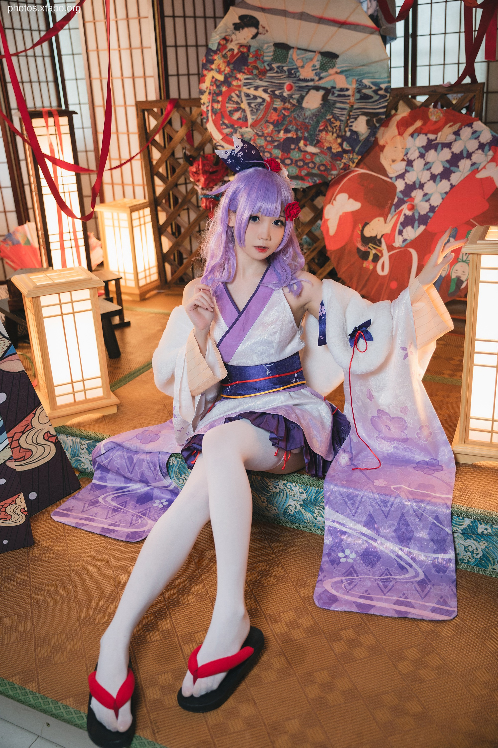 Swing carbon unicorn kimono 30p-124MB