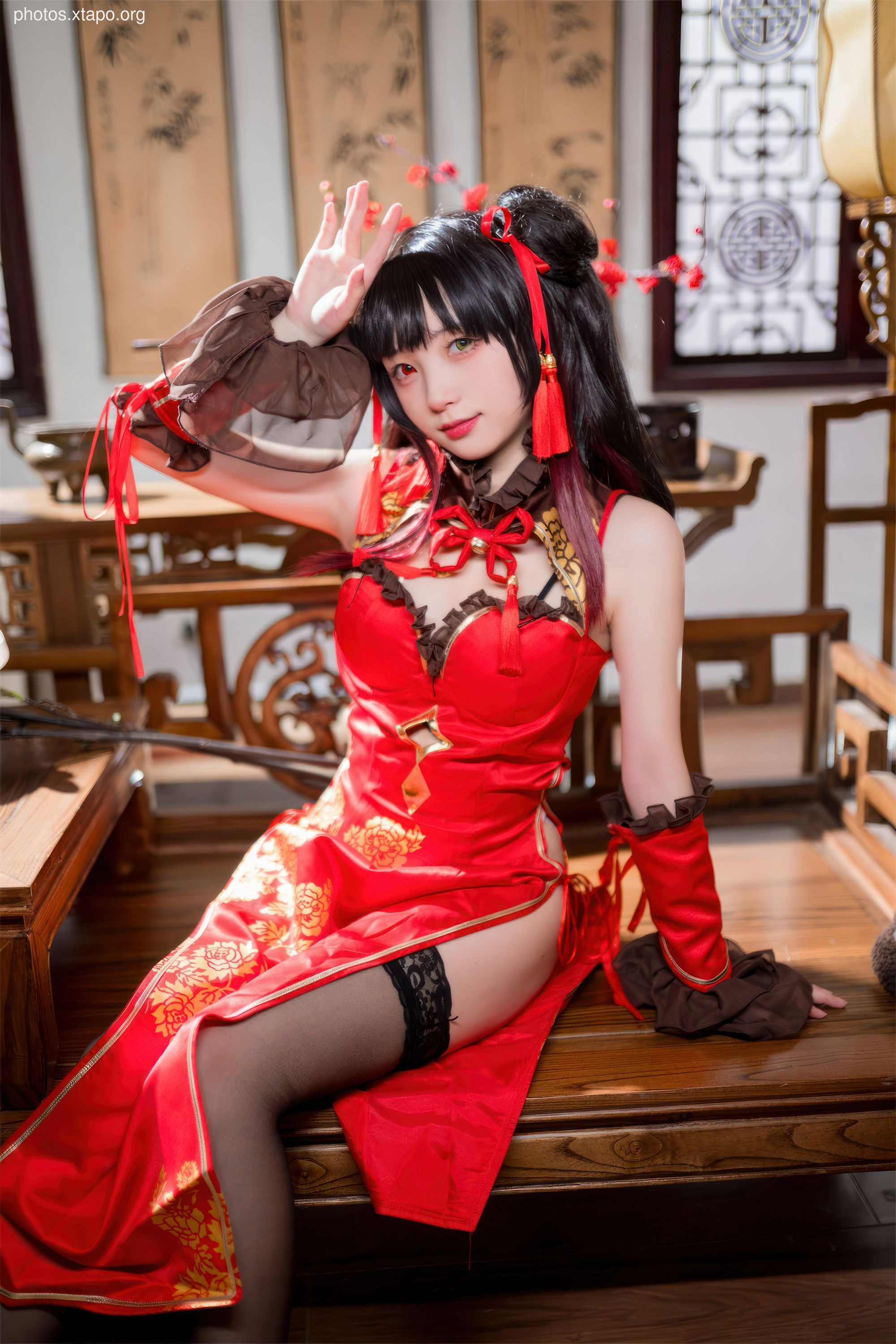 Flower Bell Tokisaki Kurumi Cheongsam 66P