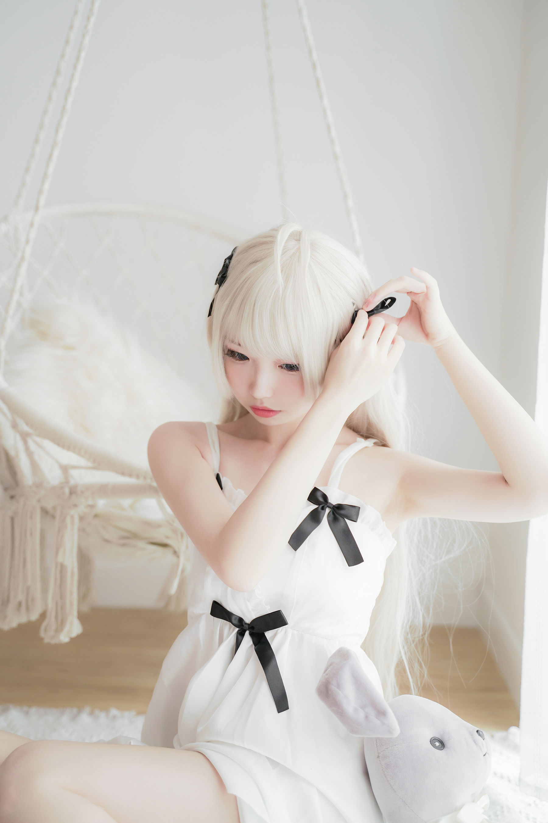 Meow Sugar Scales VOL.228 Dome white skirt