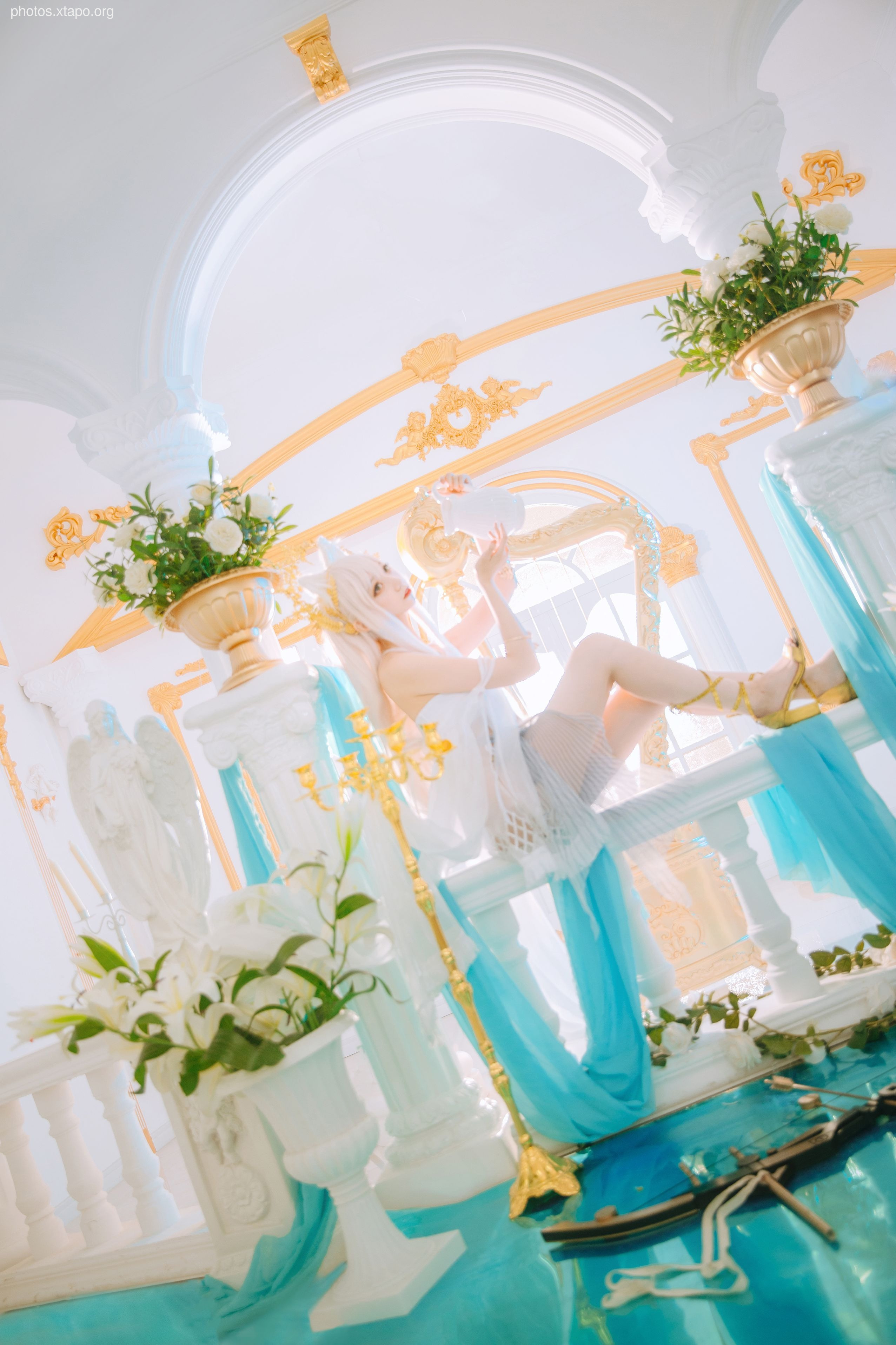 Ono Temple sweet potato Platinum swimsuit