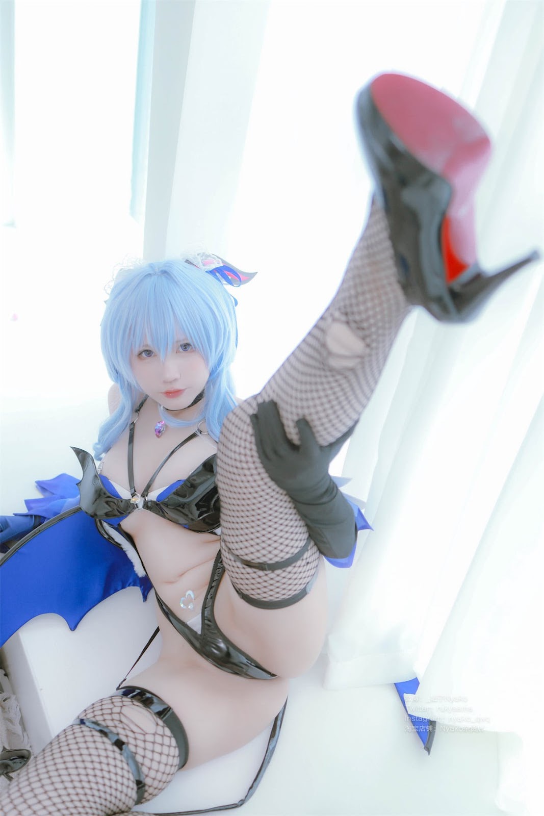 Cosplay Nyako Miaozi Genshin Ganyu Succubus