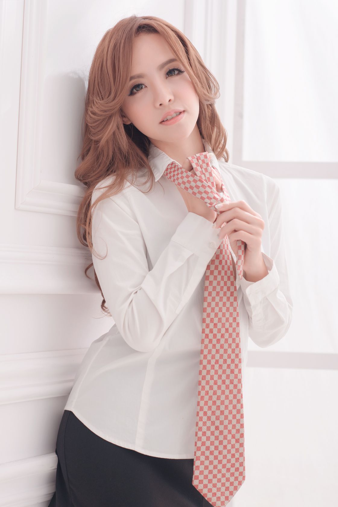 Network Beauty Model Kitty Teacher Teach You Tie tie special
