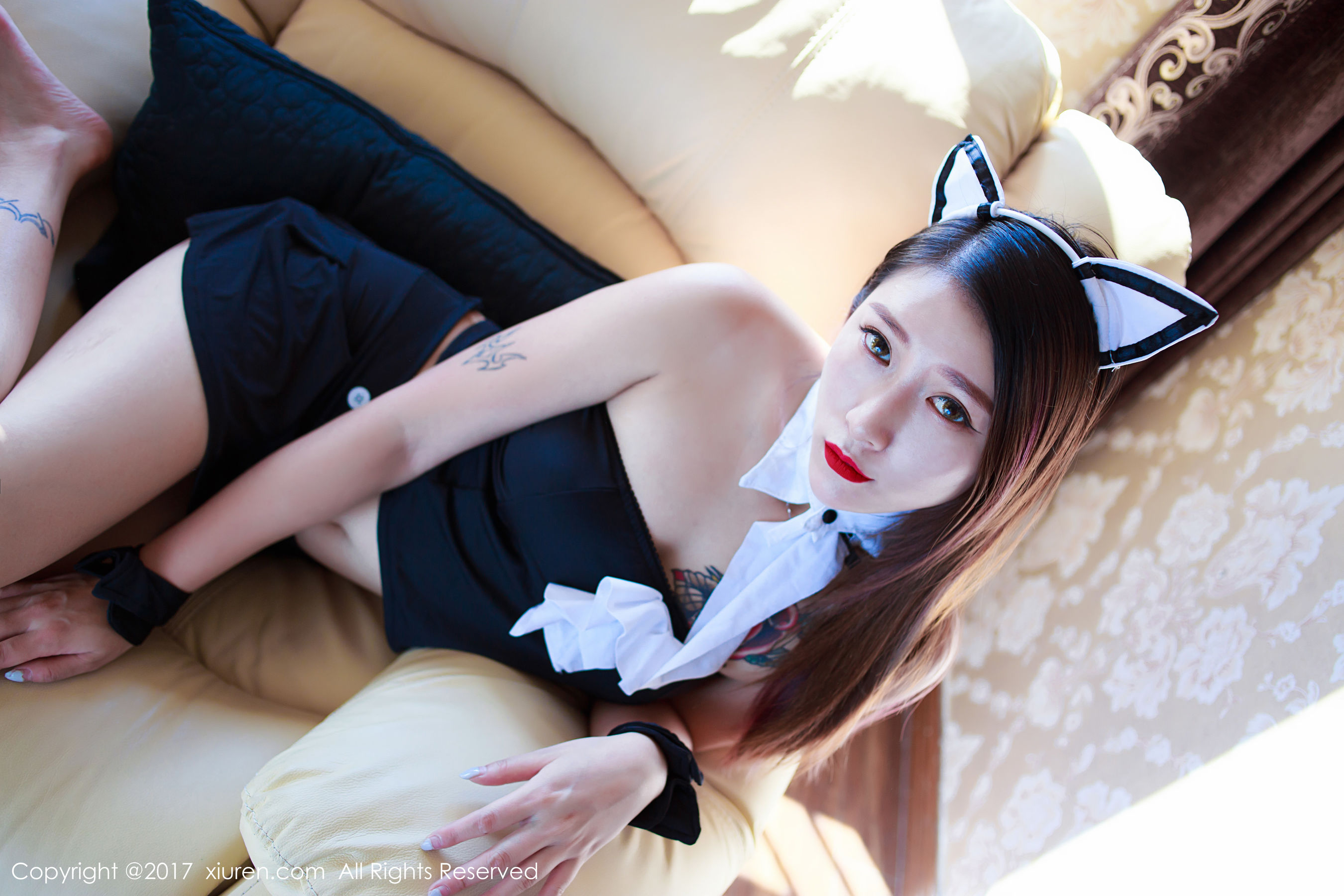 Du Huahua's Oktra Cat's Ear Girl Clothing, Gaopen Databa Water Xiuuren No.843