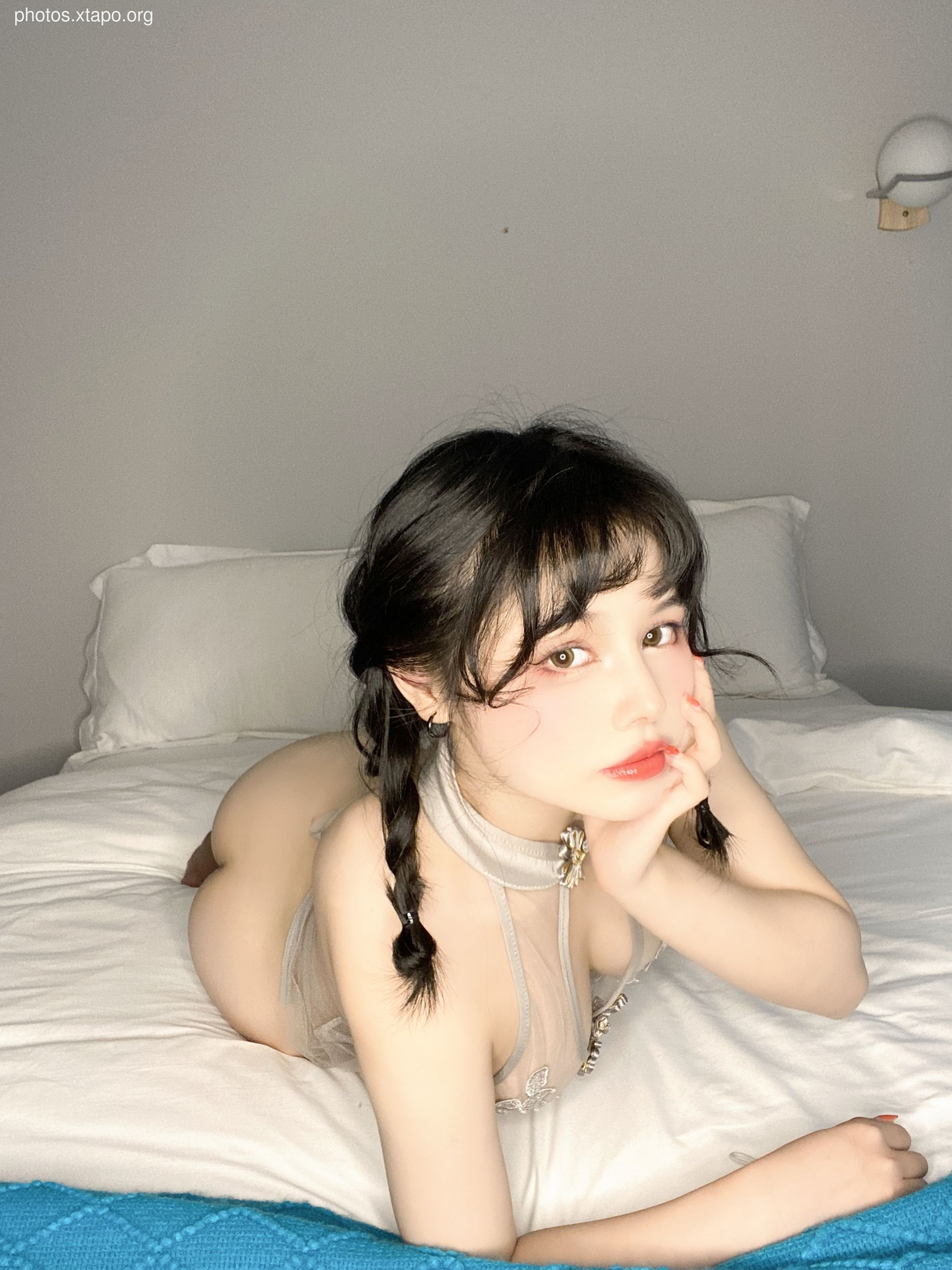 July meow transparent gray tear socks 45P-448MB