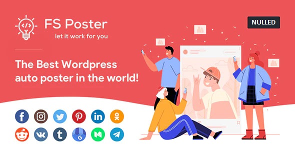 FS Poster - Best Auto Poster & Scheduler Plugin For WordPress Nulled