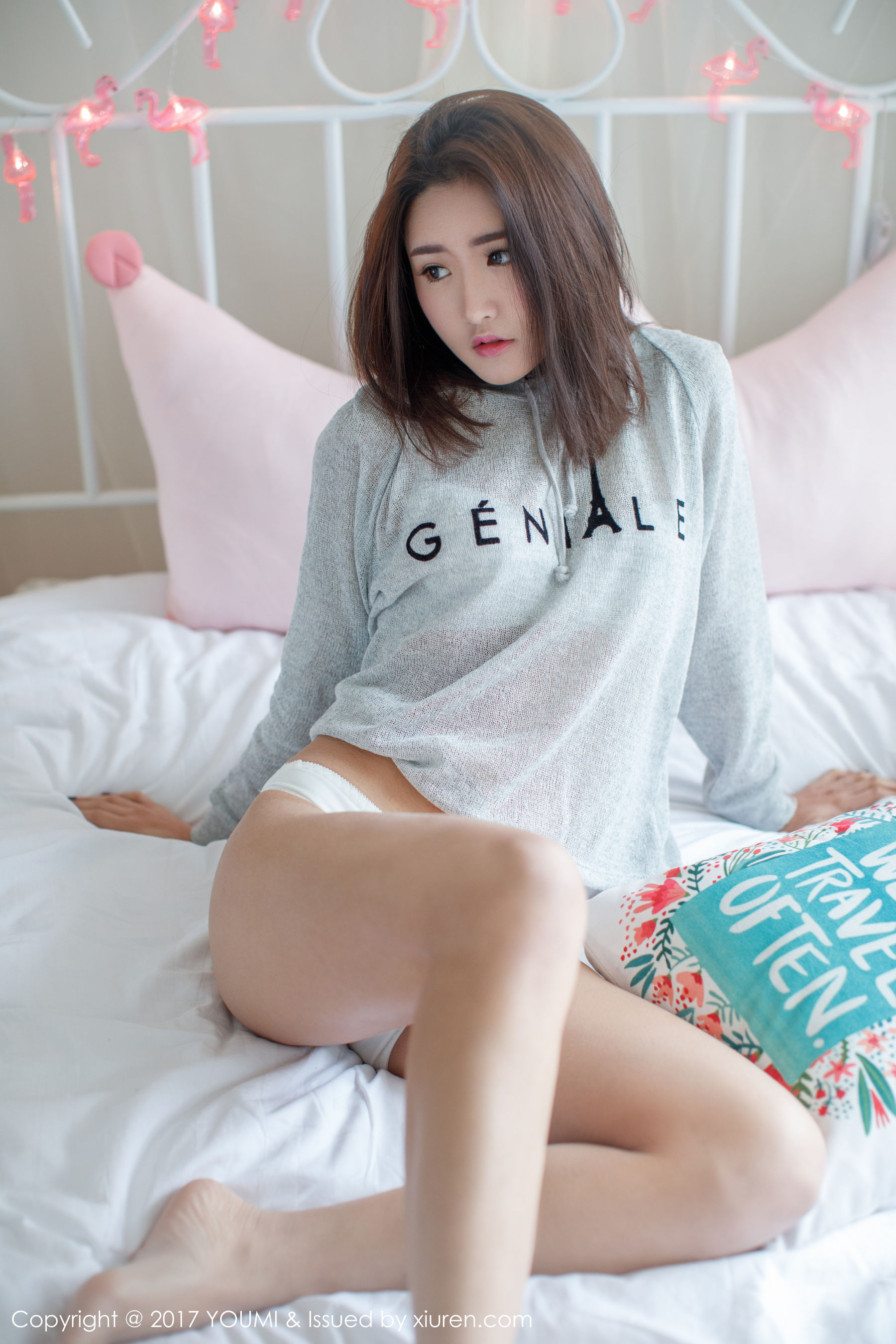 Zhou Yilin Lin Sexy lace underwearNurse Infucian Temptation You Mihui Youmi Vol.026