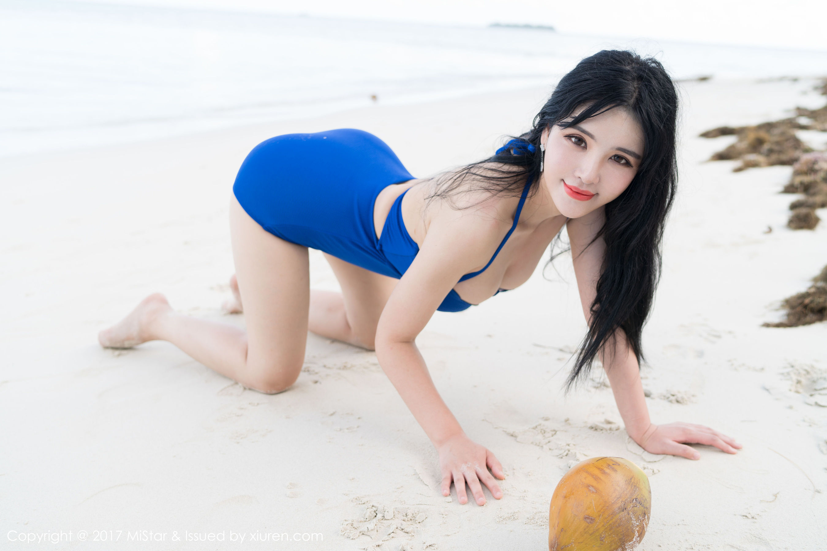 Liu Yier's Saipan Travel Shooting first set Meiyan Club MISTAR Vol.176