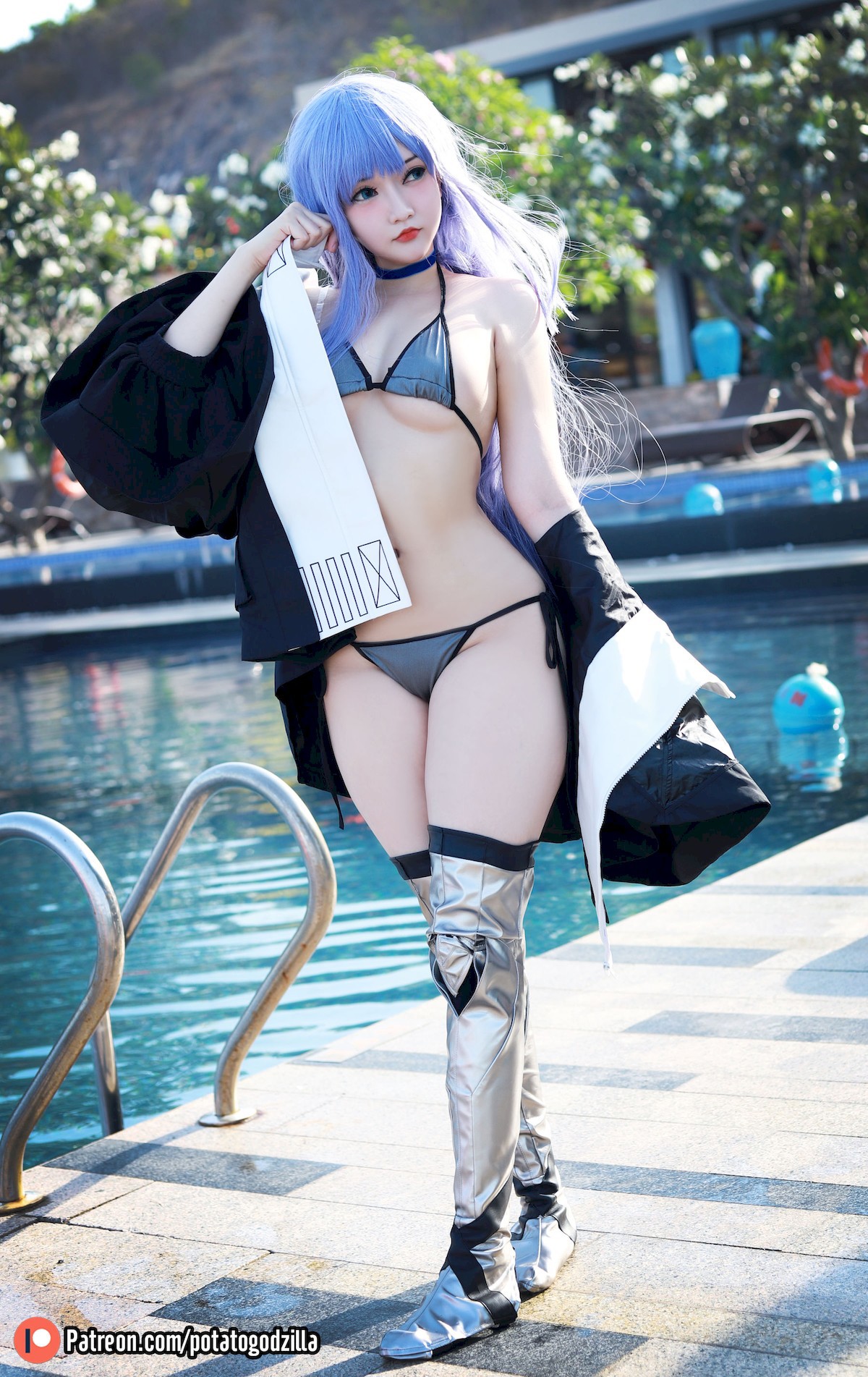 Potato Godzilla Cosplay Swimsuit Melt Lilith