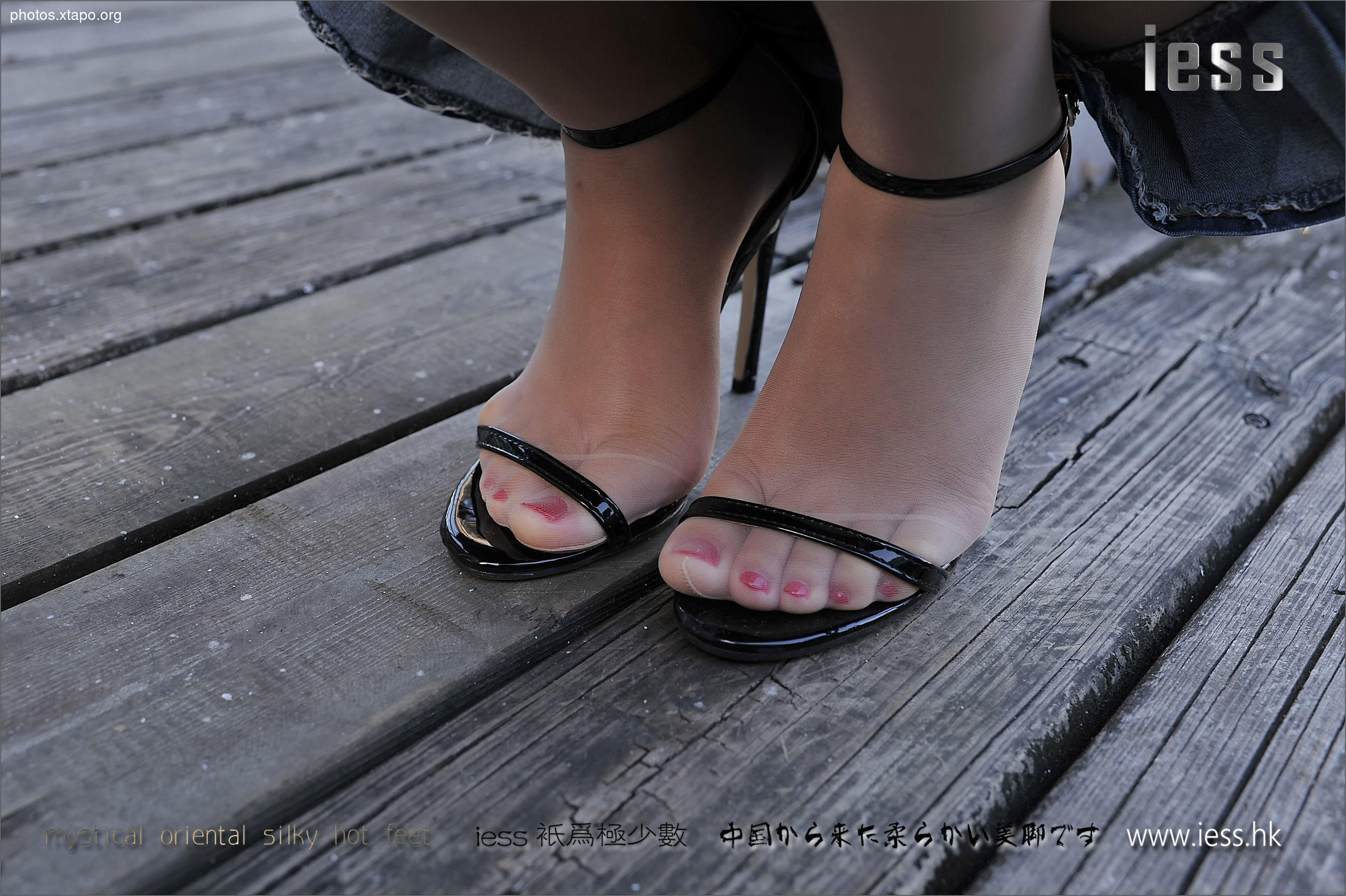 Silk Foot Bento 088 Yangyang Full Words with High Heel Sandals IESS Thoughts and Fun