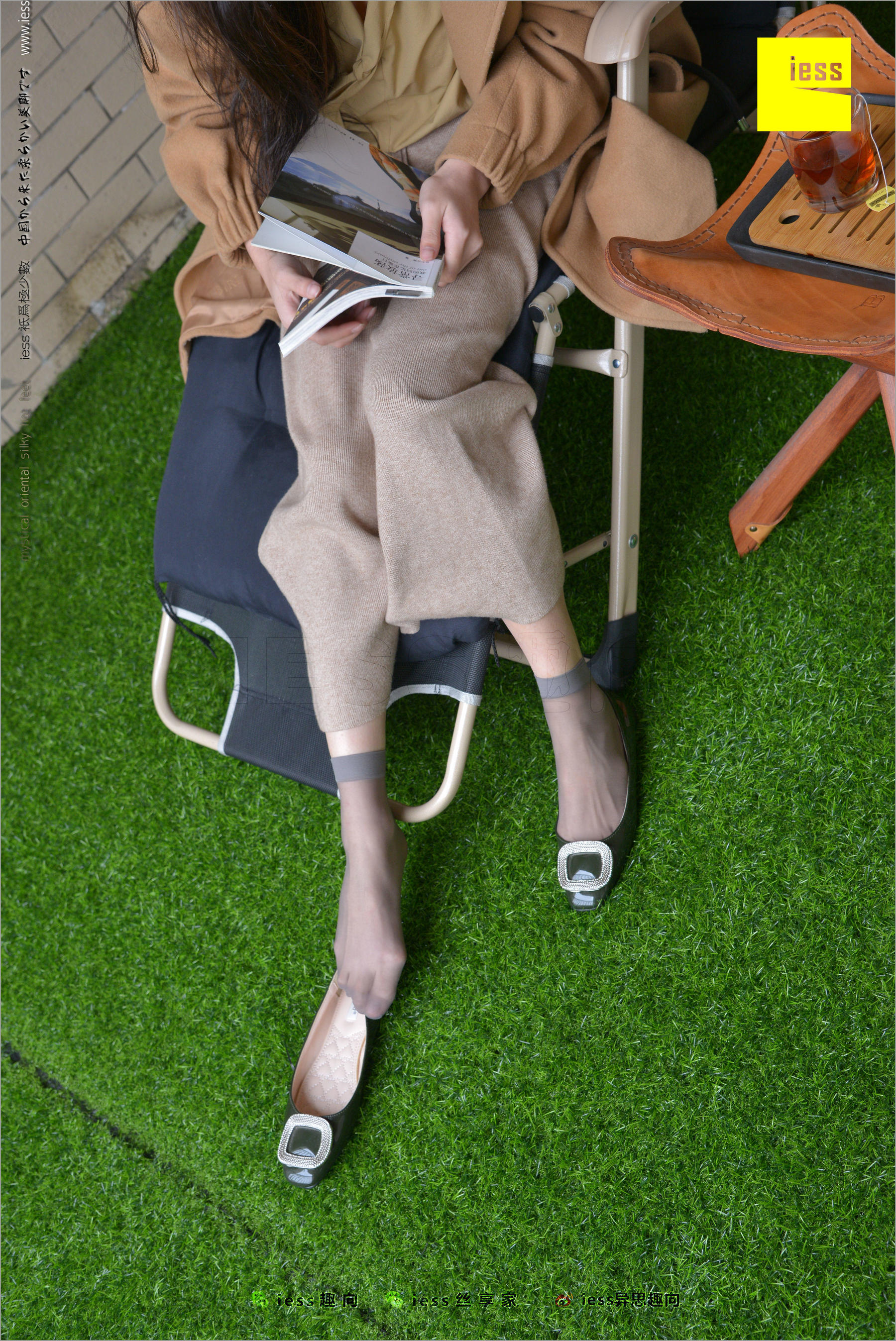 Xiaoyu's Little Feather, Ship socks, short silk and peace shoes streamlined version Different Thoughts to IESS Silk Foot Bento 218