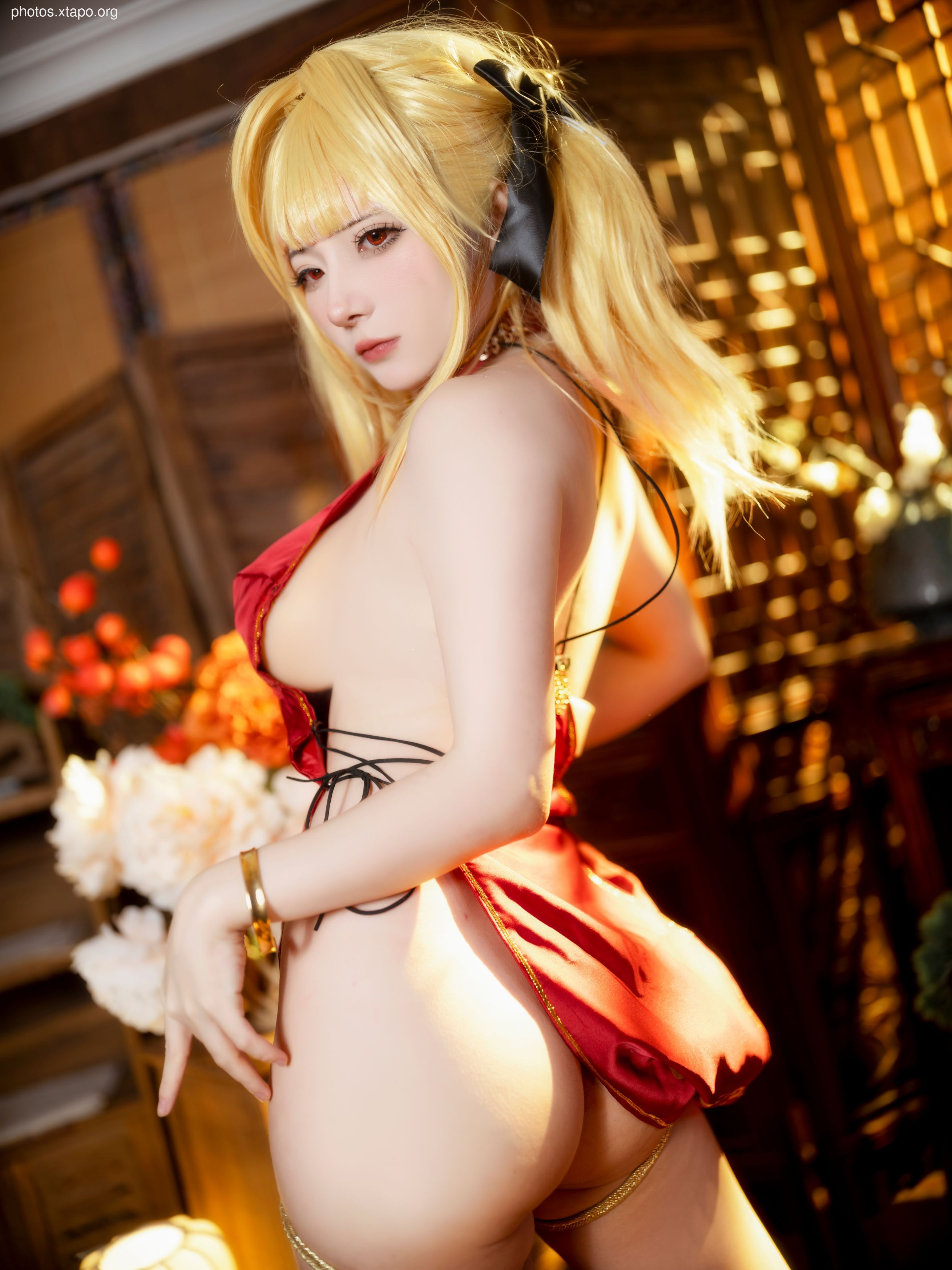 It is not the worlds W mercenary gold hair cheongsam 54P-3.46GB