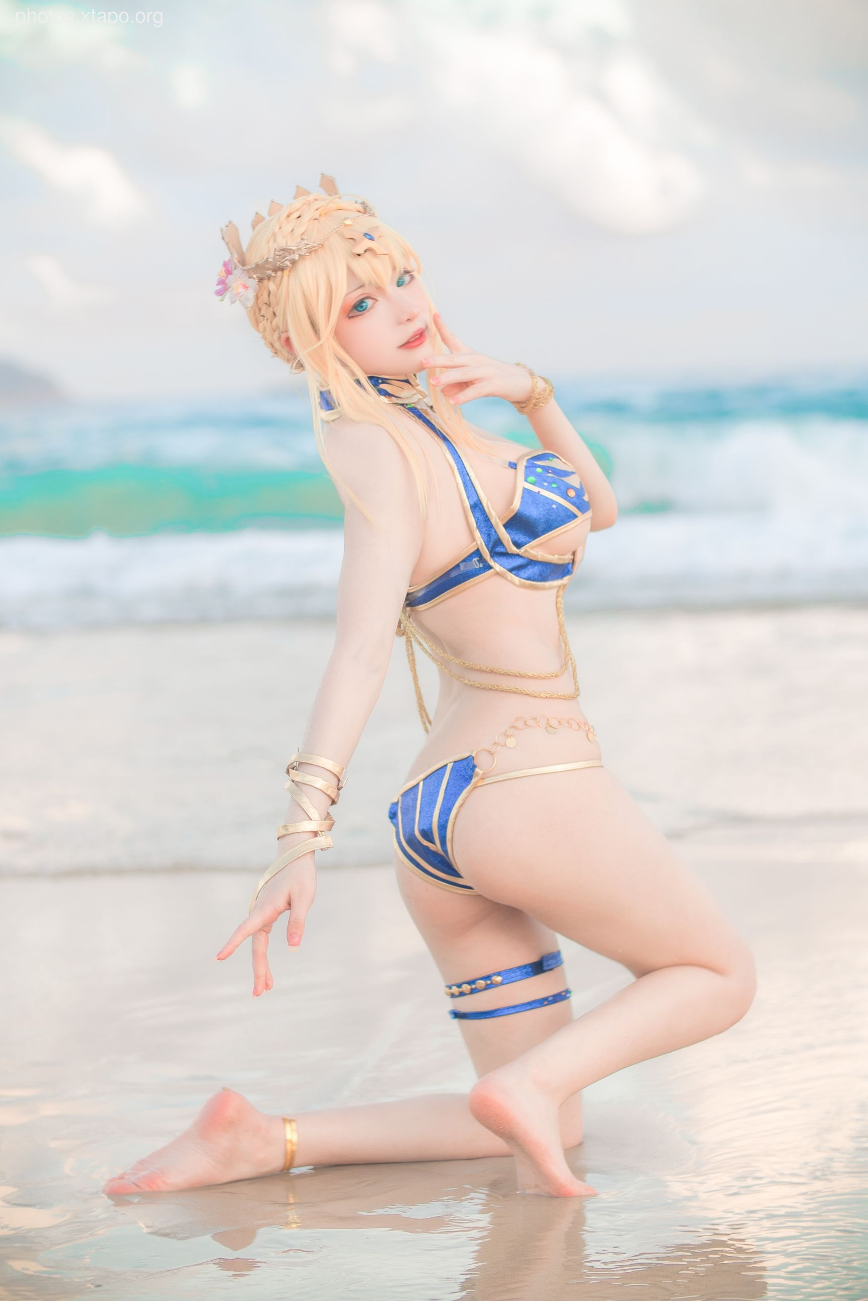 NO.029 White Gun Swimsuit 48P-257MB