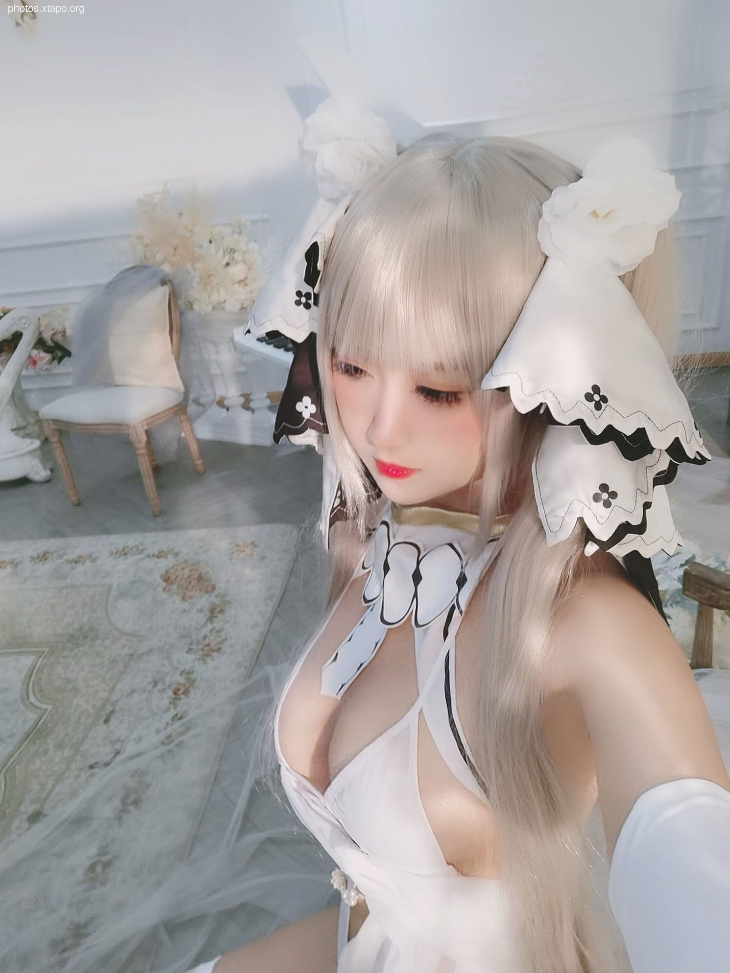 Three degrees_69 can be afraid of white gauze 55P-199MB