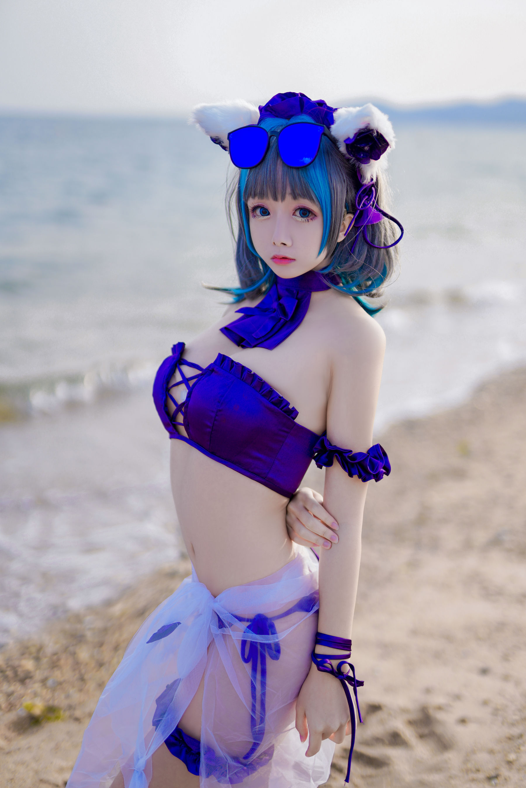 COS Welfare COSPLAY Renai Jiao -Chai County Cat Swimsuit