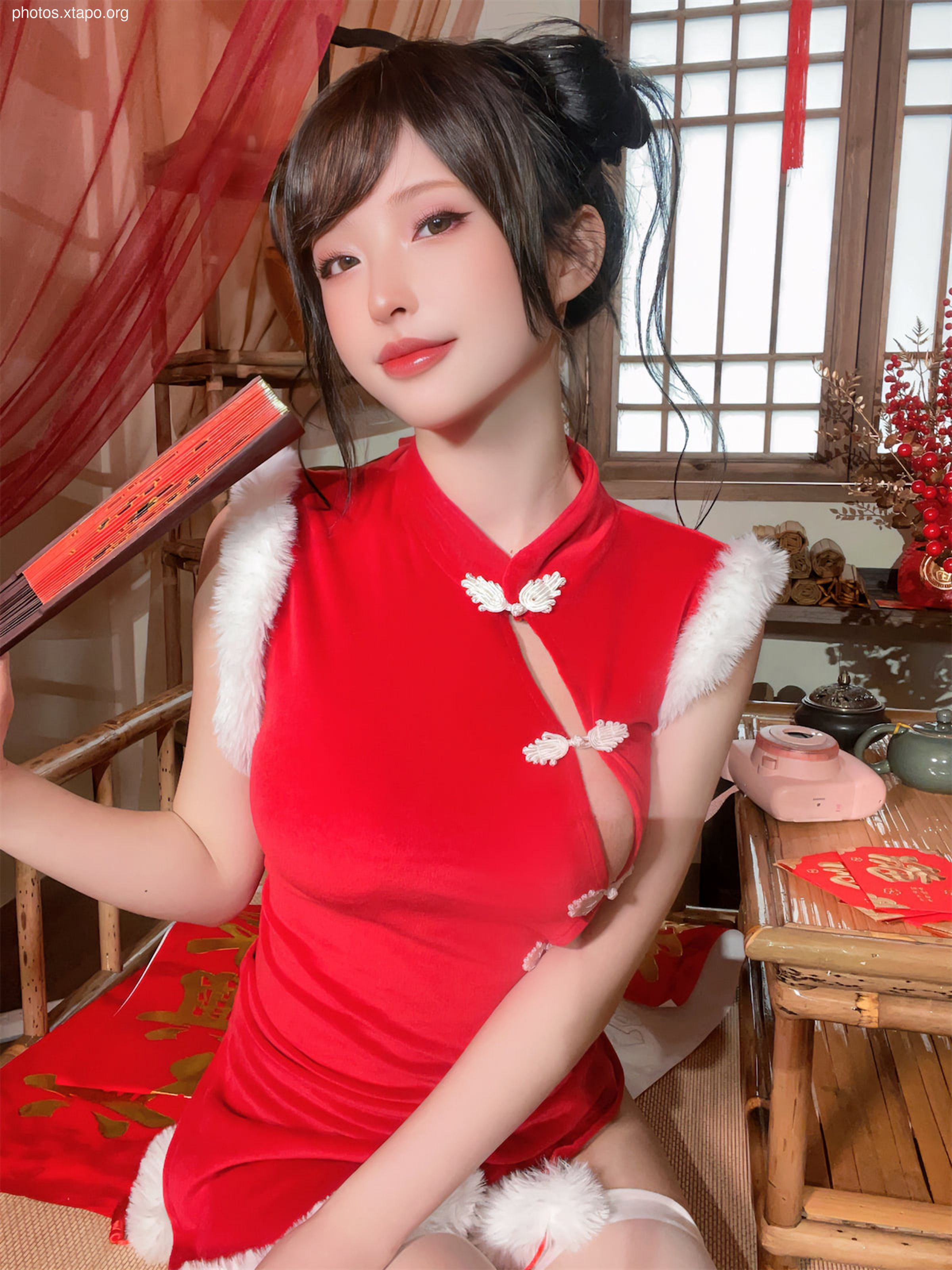 Shimizuya 2023 New Year Cheongsam 77P-770MB