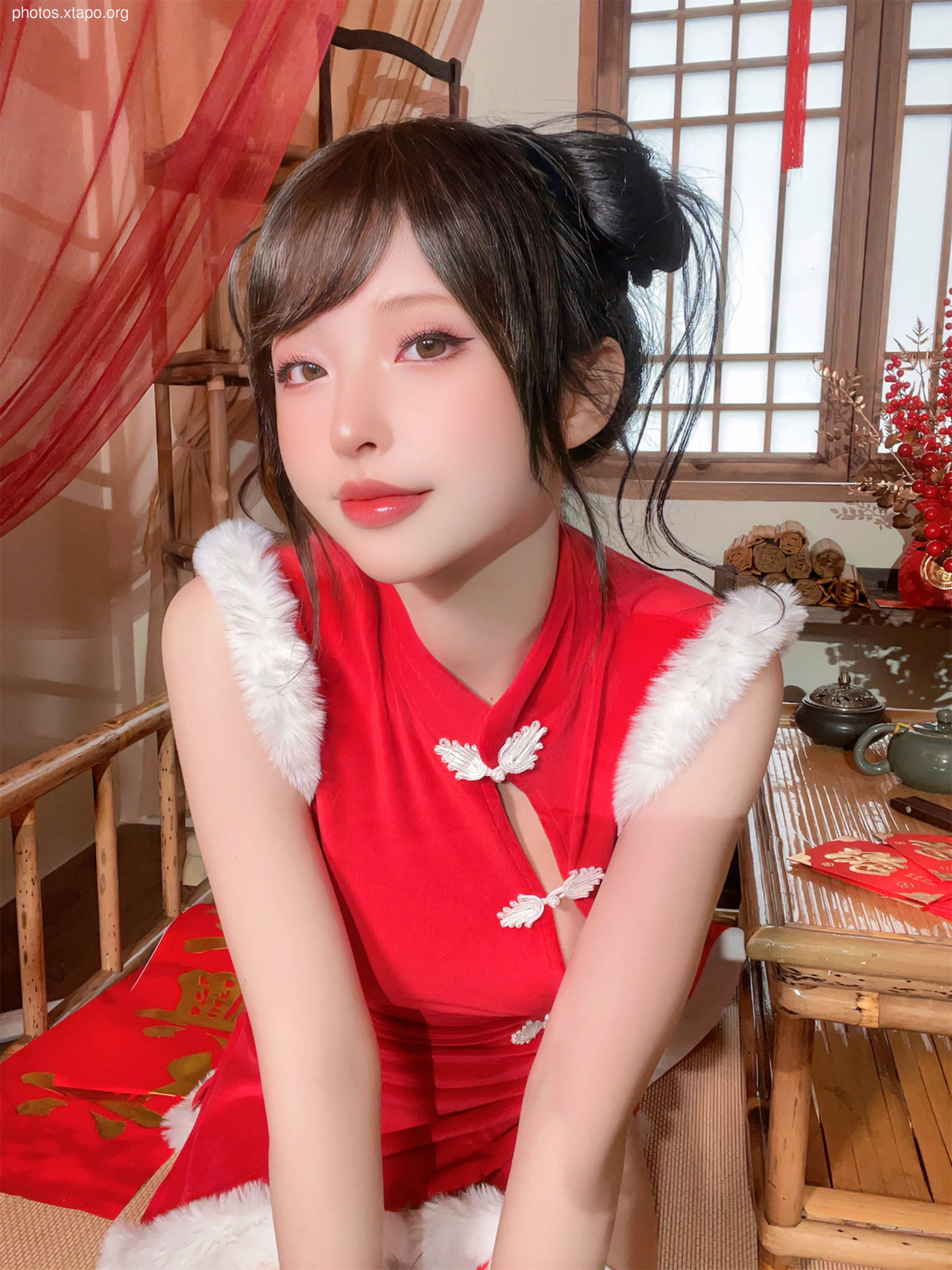 Shimizuya 2023 New Year Cheongsam 77P-770MB