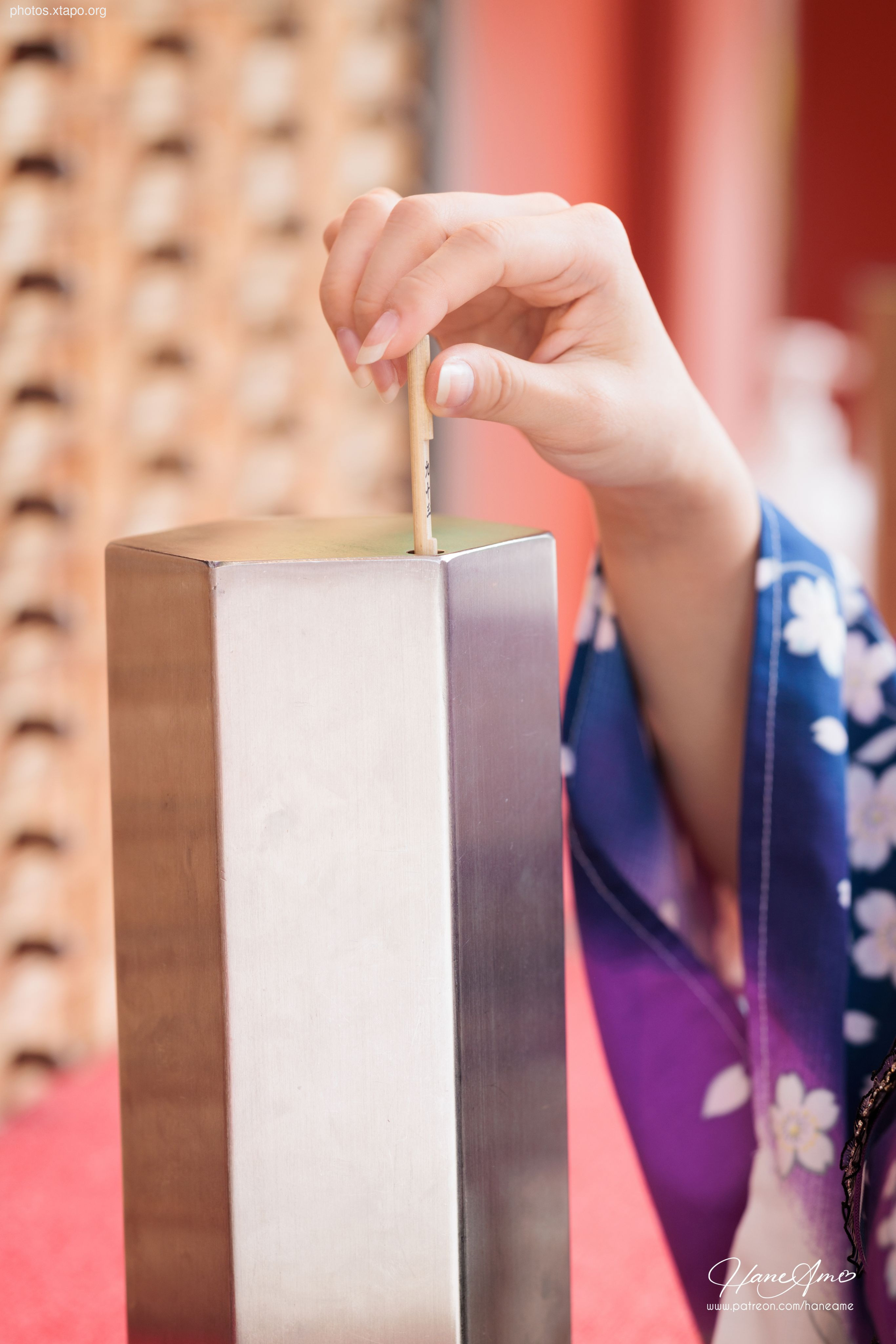 Violet summer yukata