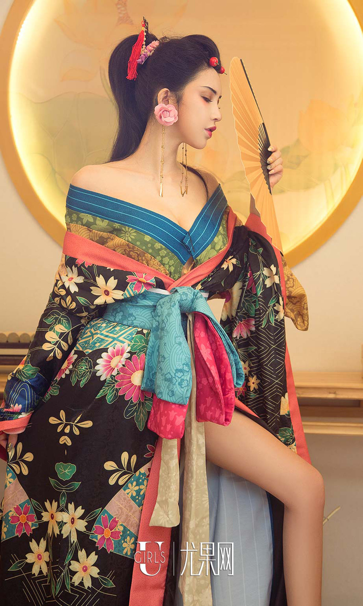 Chen Guoguo & amp; Meng Shigo & amp; Ball Memoirs of Geisha Youguo Circle Love Styling No.1170