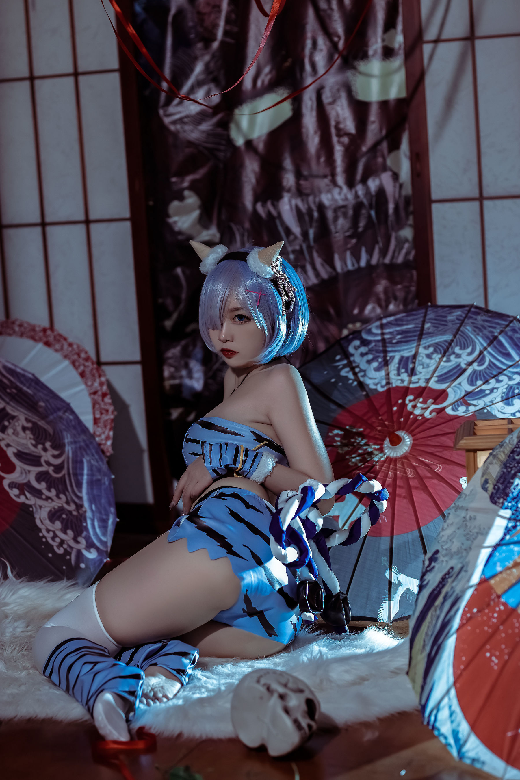 Net Red Coser Photo Popular COSER Erzuo Nisa -Rim Summer Ghost Clothing