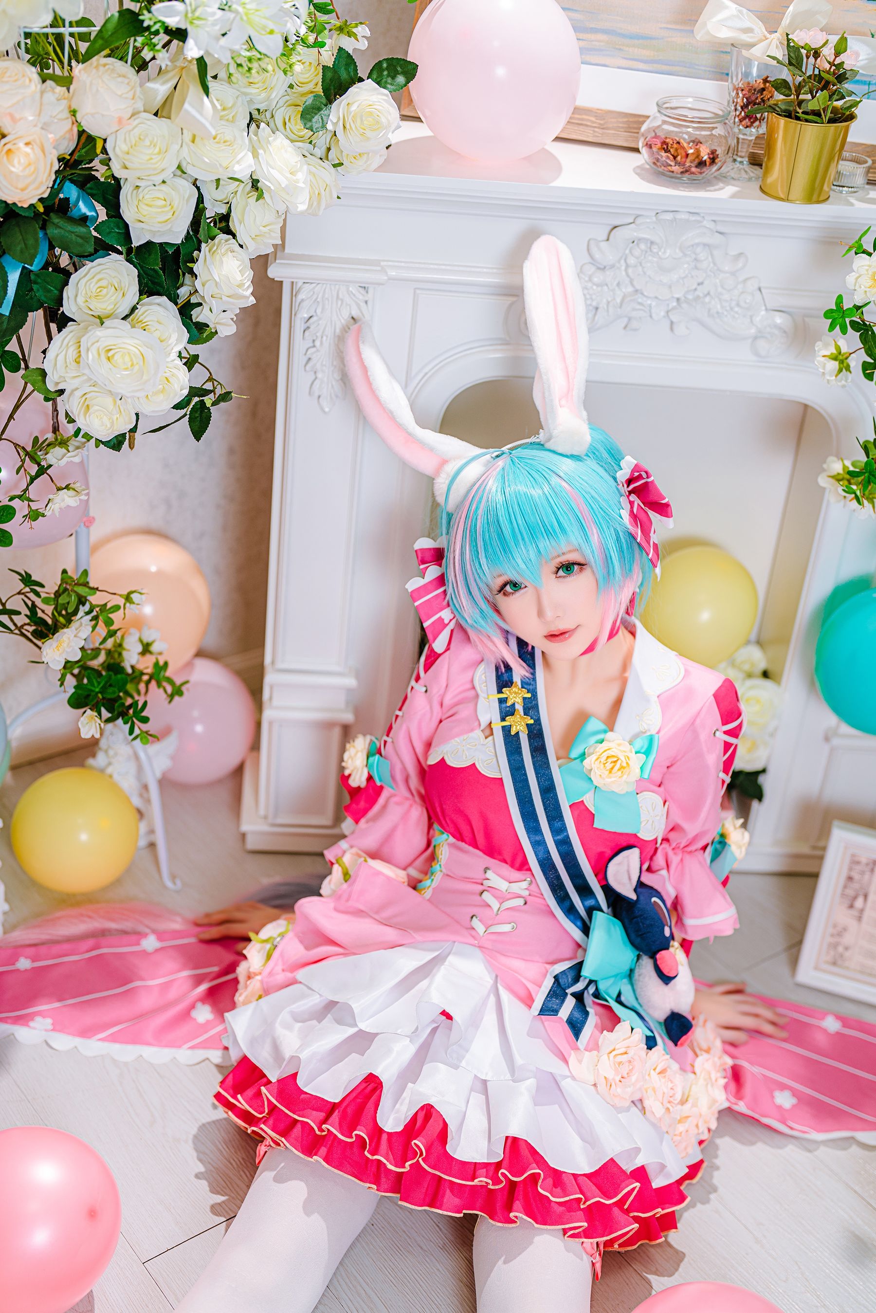 Welfare COS Miss Coser Sister Star Zhi Zhi Zhi -Valentine's Day Dream set group
