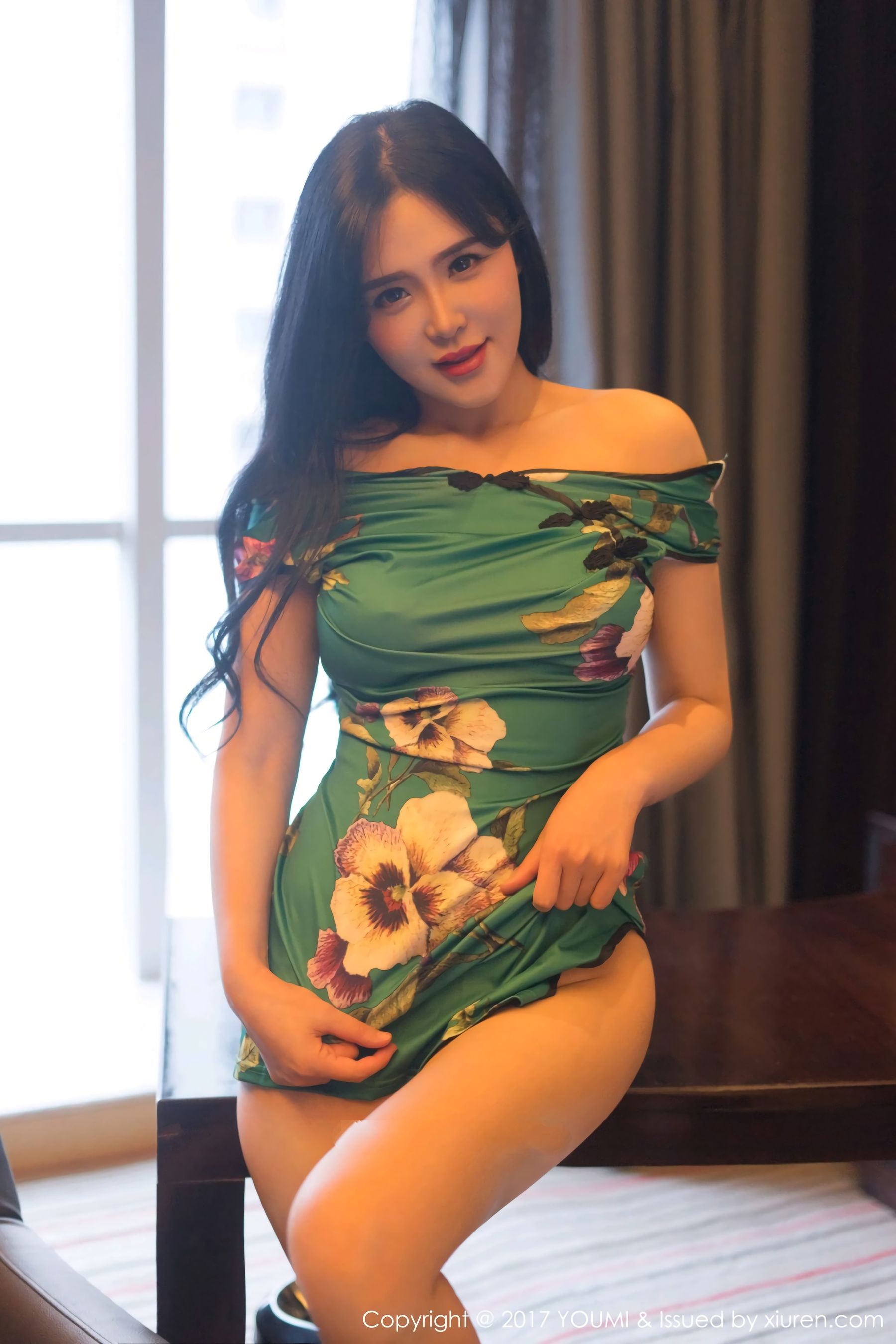 Goddess@女 女 cheongsam series You Mihui Youmi Vol.073