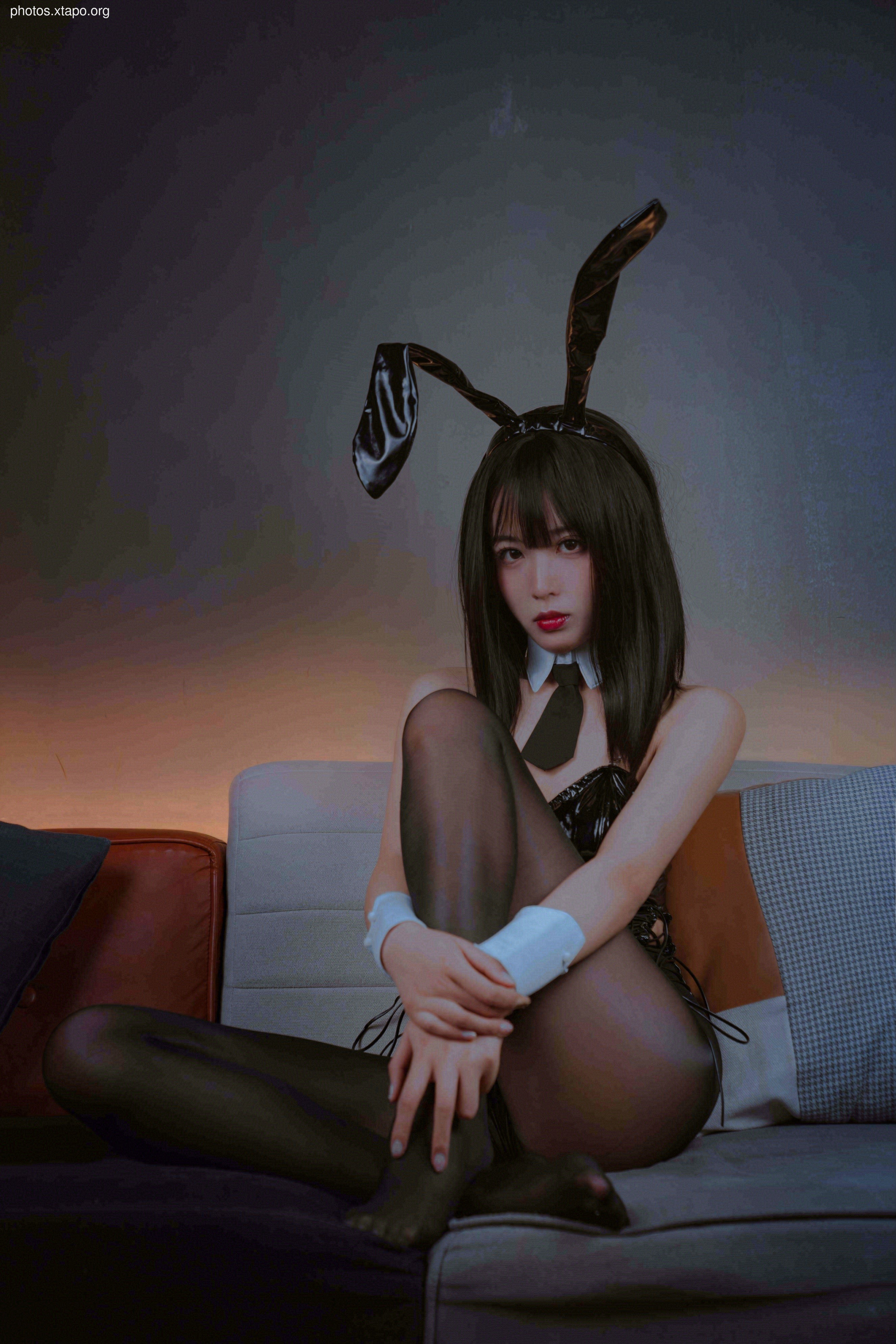 Sister Xuan Xiao Xue Mid -Autumn Festival Rabbit Girl