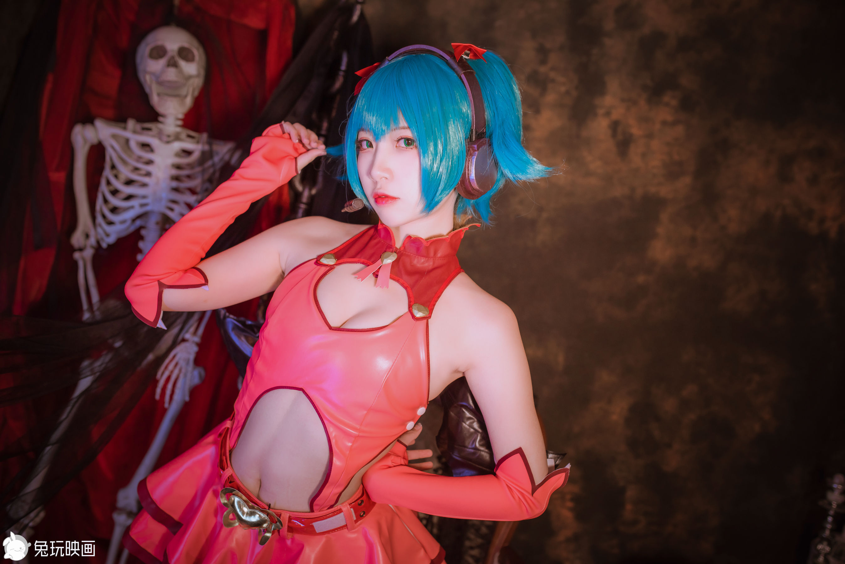 Rabbit Playing Paintings -Chong Little Demon