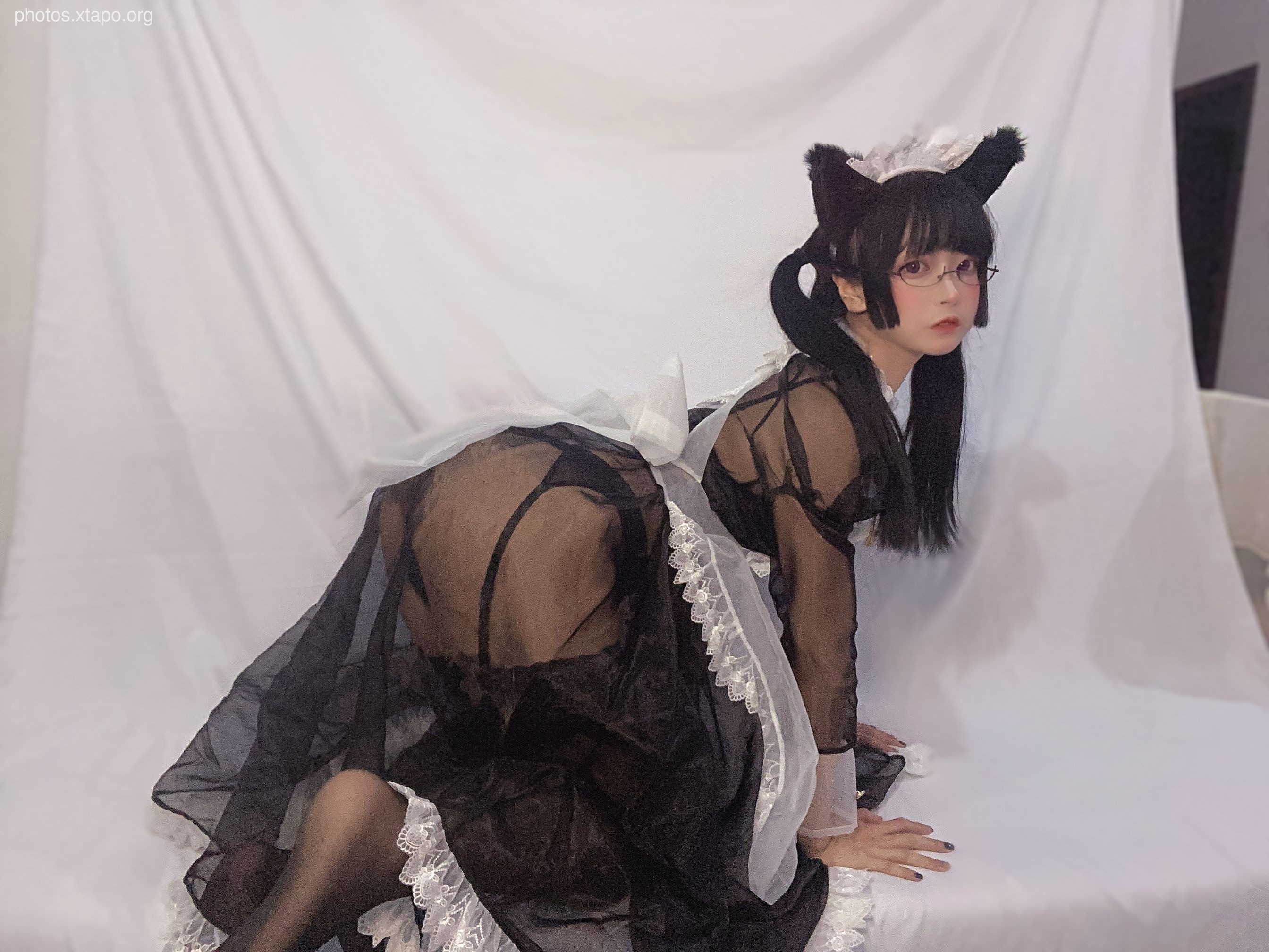 Jiajia is so difficult -transparent maid