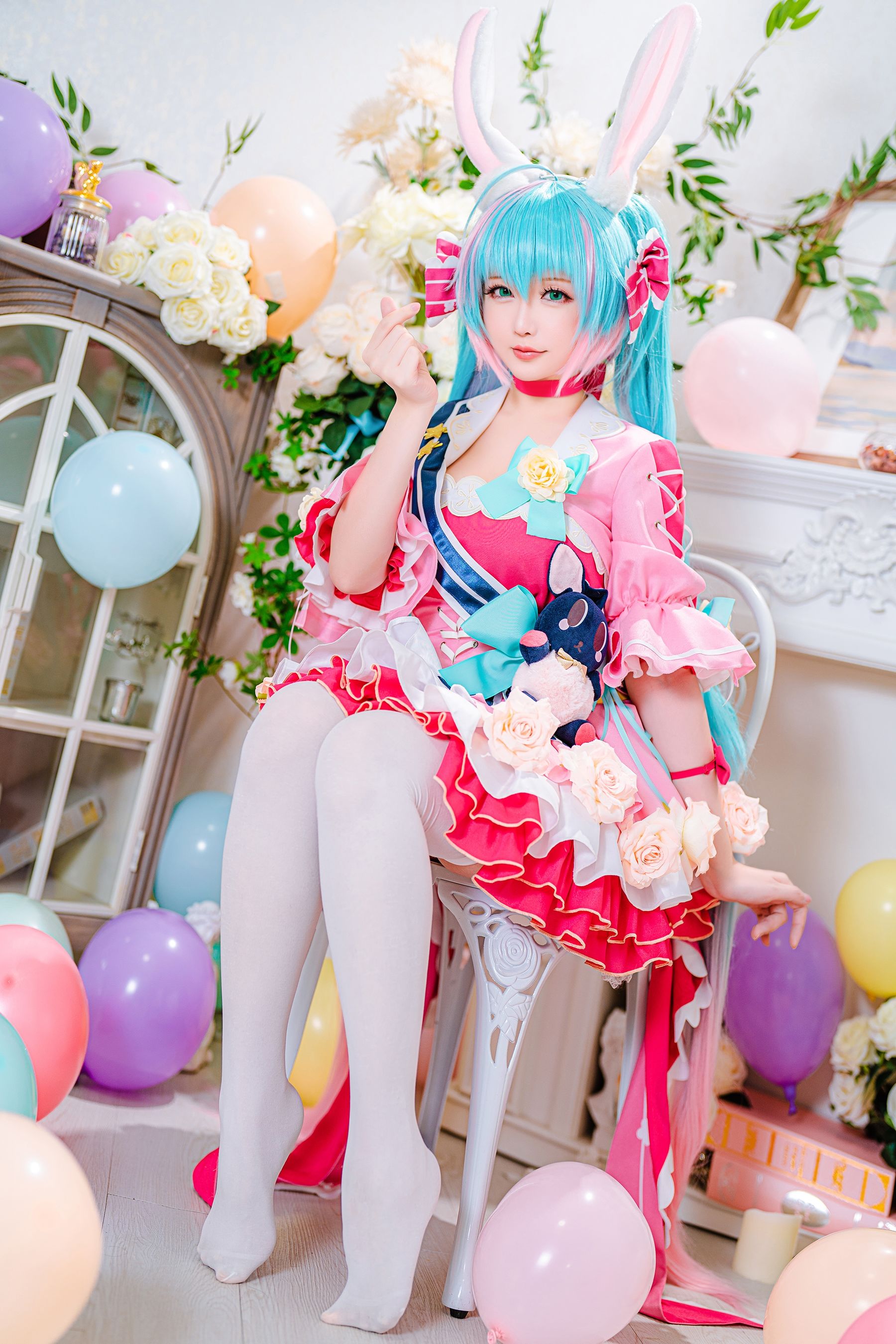 Welfare COS Miss Coser Sister Star Zhi Zhi Zhi -Valentine's Day Dream set group