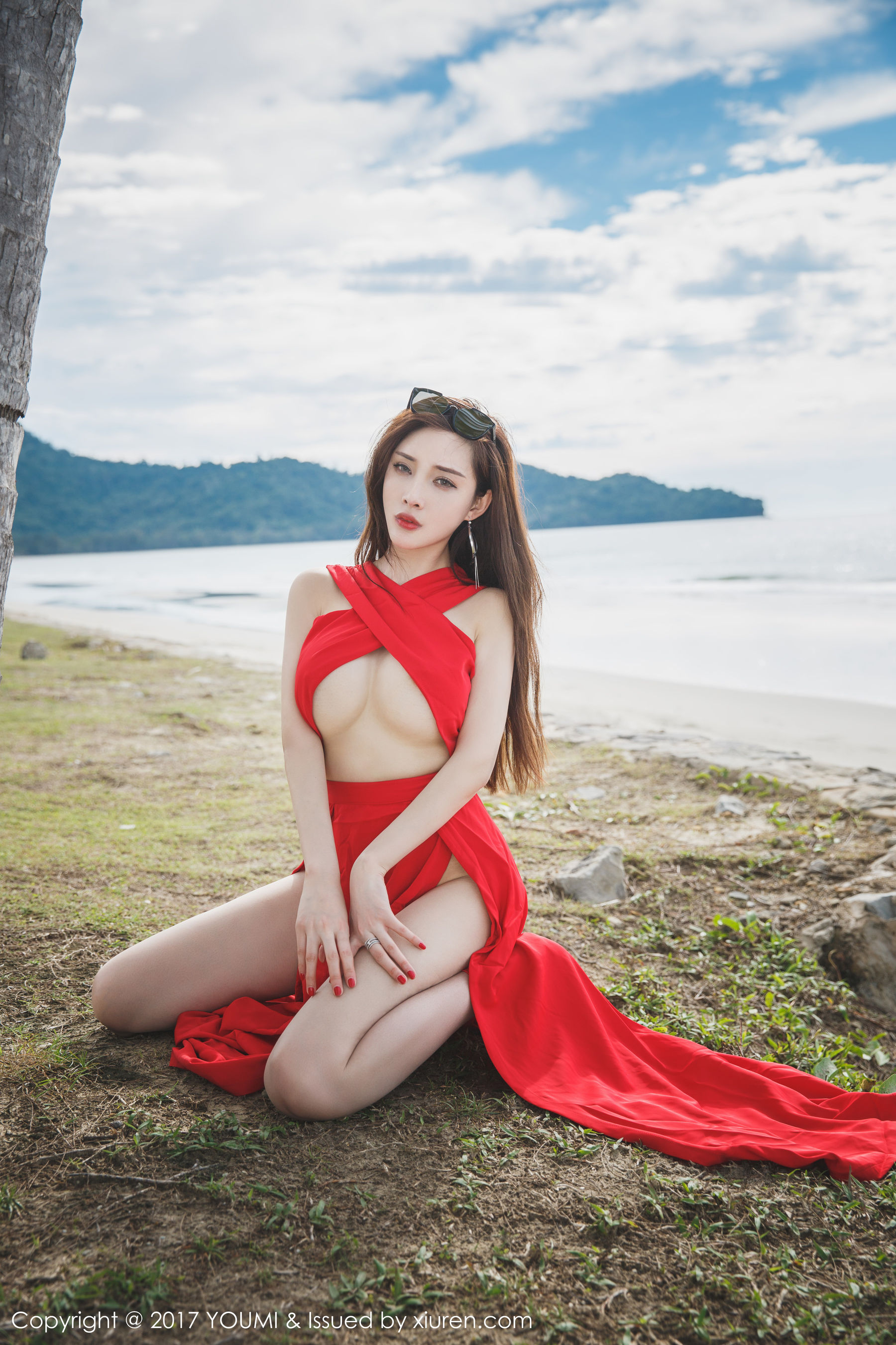 Tu Fei Yuan Dwarf Poor Swimsuit Wet Body and Romantic Long Skirt Series You Mihui Youmi VOL.034