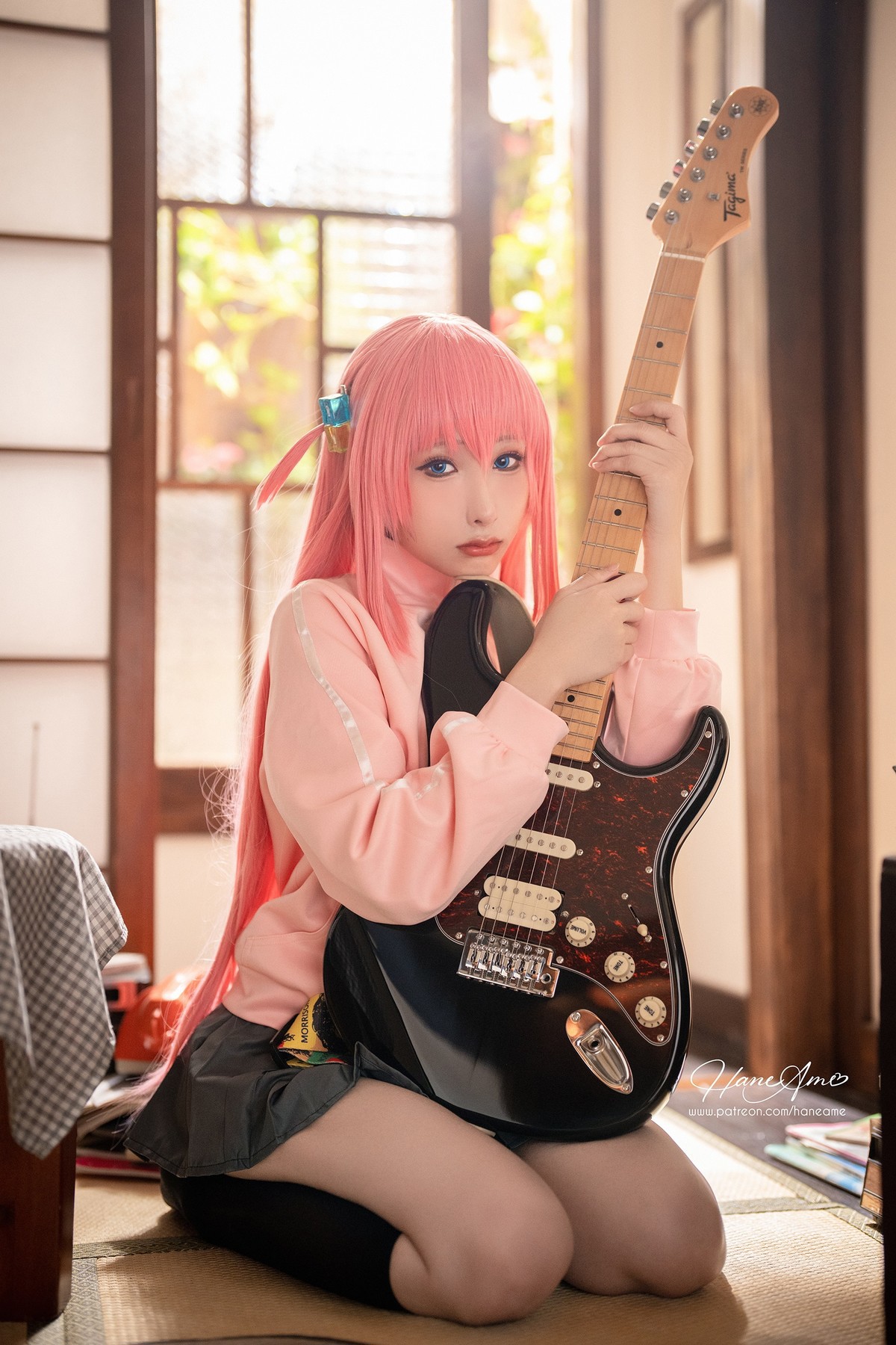 Cosplay Yubo HaneAme Bocchi Lonely Rock