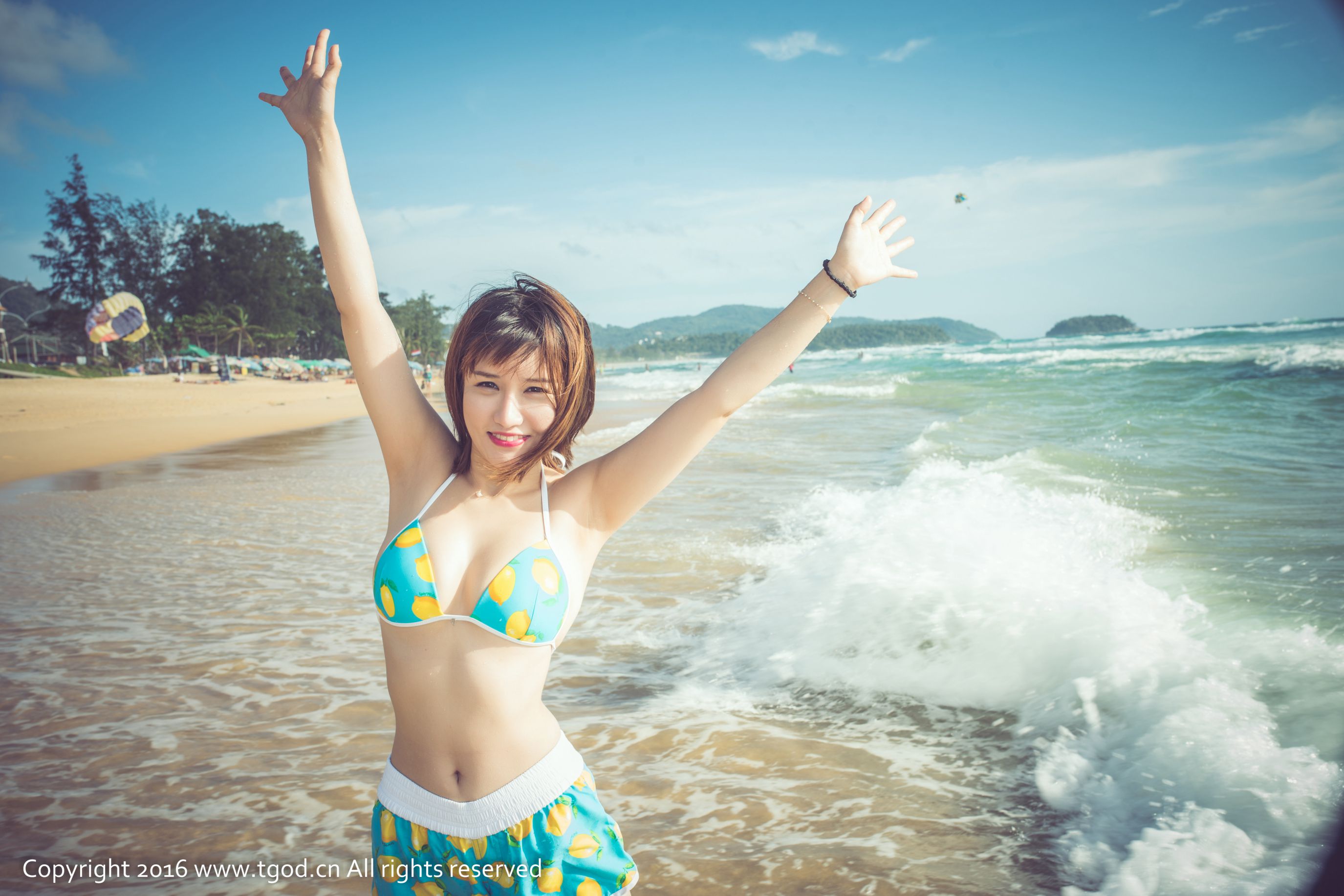 K8 Ao Jiao Mengmeng Phuket Tour Children's Passionate Little Adaptation Push Goddess TGOD