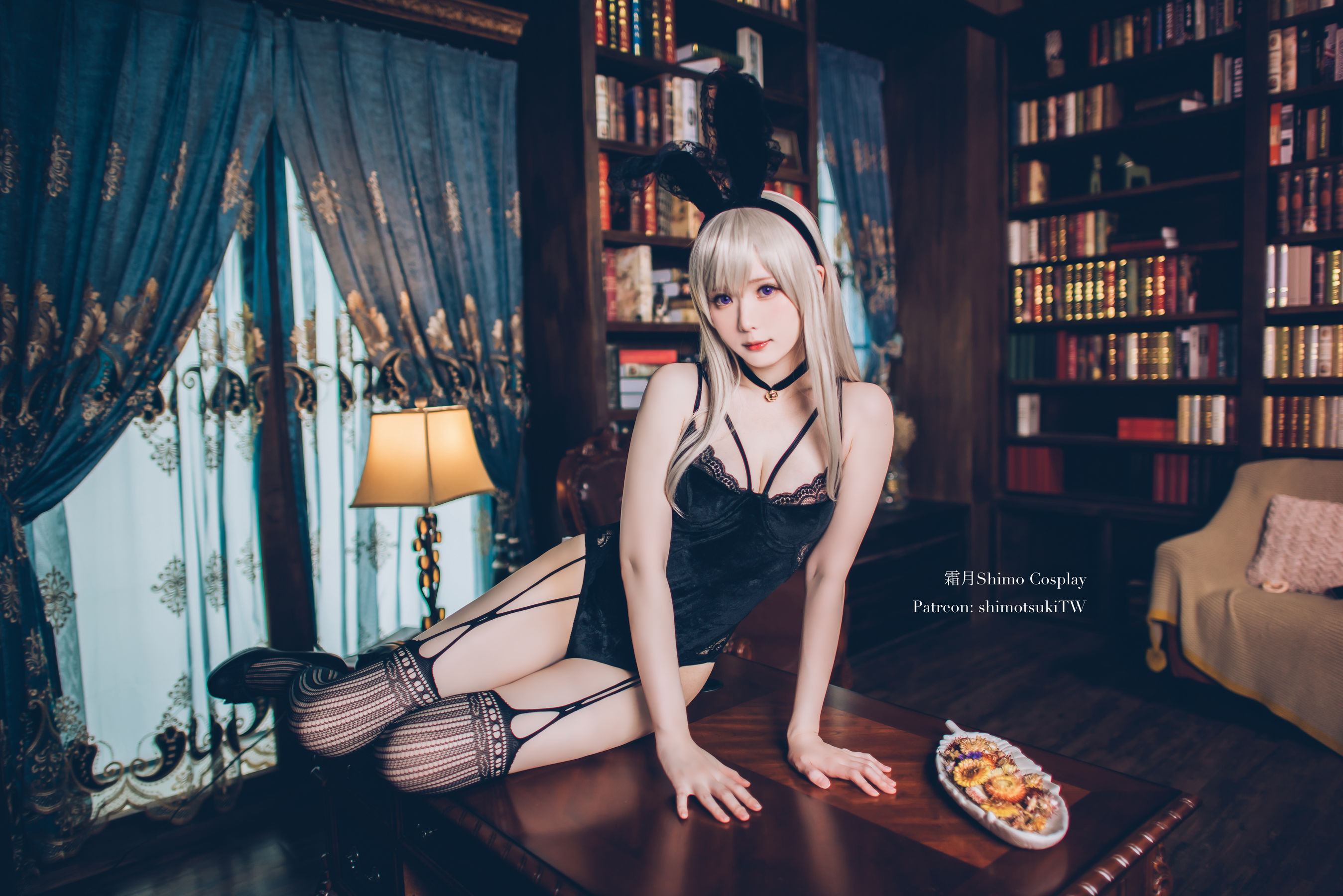 [COS Welfare] Weibo Girl Paper Cream SHIMO -Black Rabbit