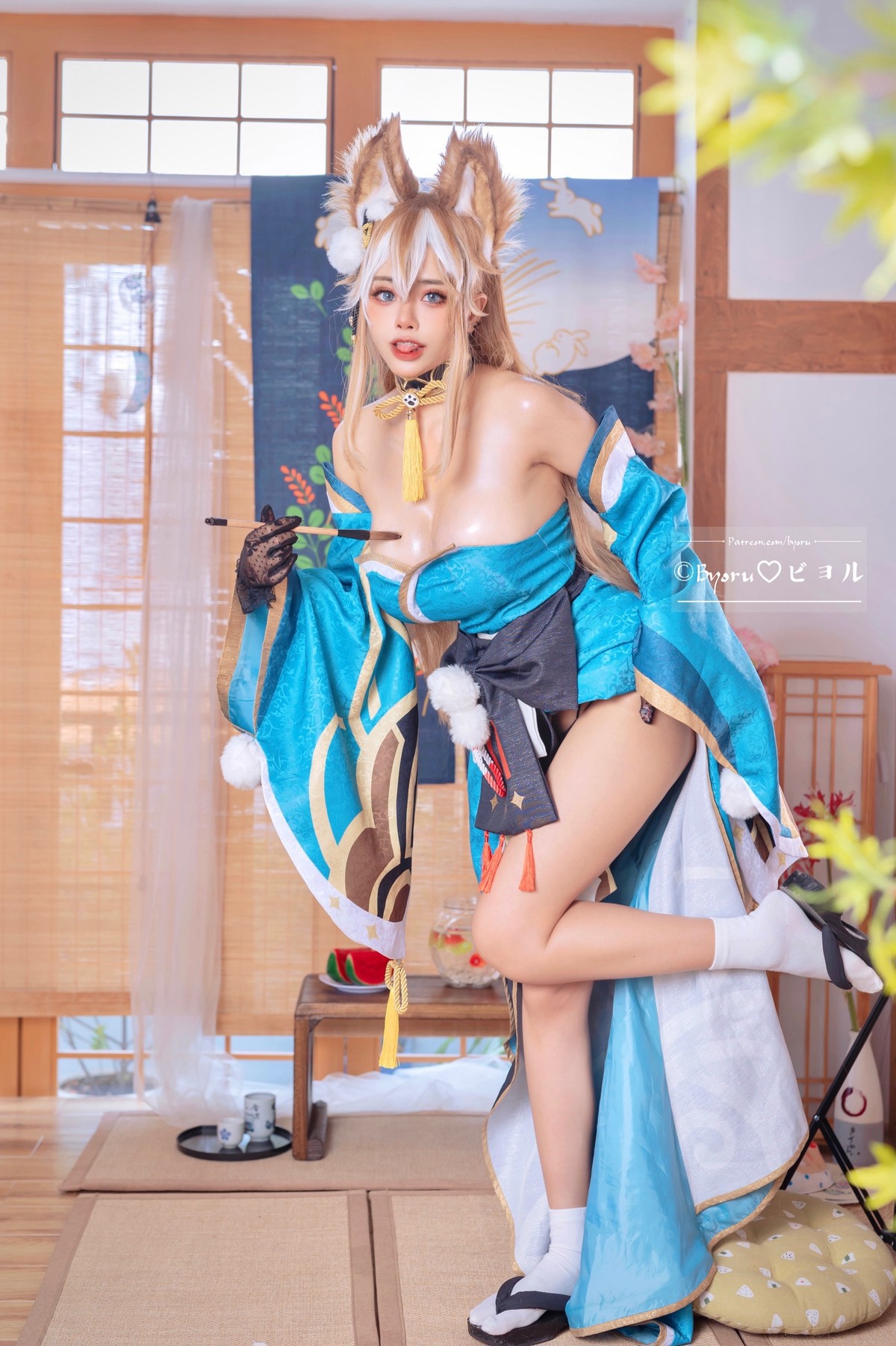 Cosplay Japanese sexy loli Byoru Miss Hina