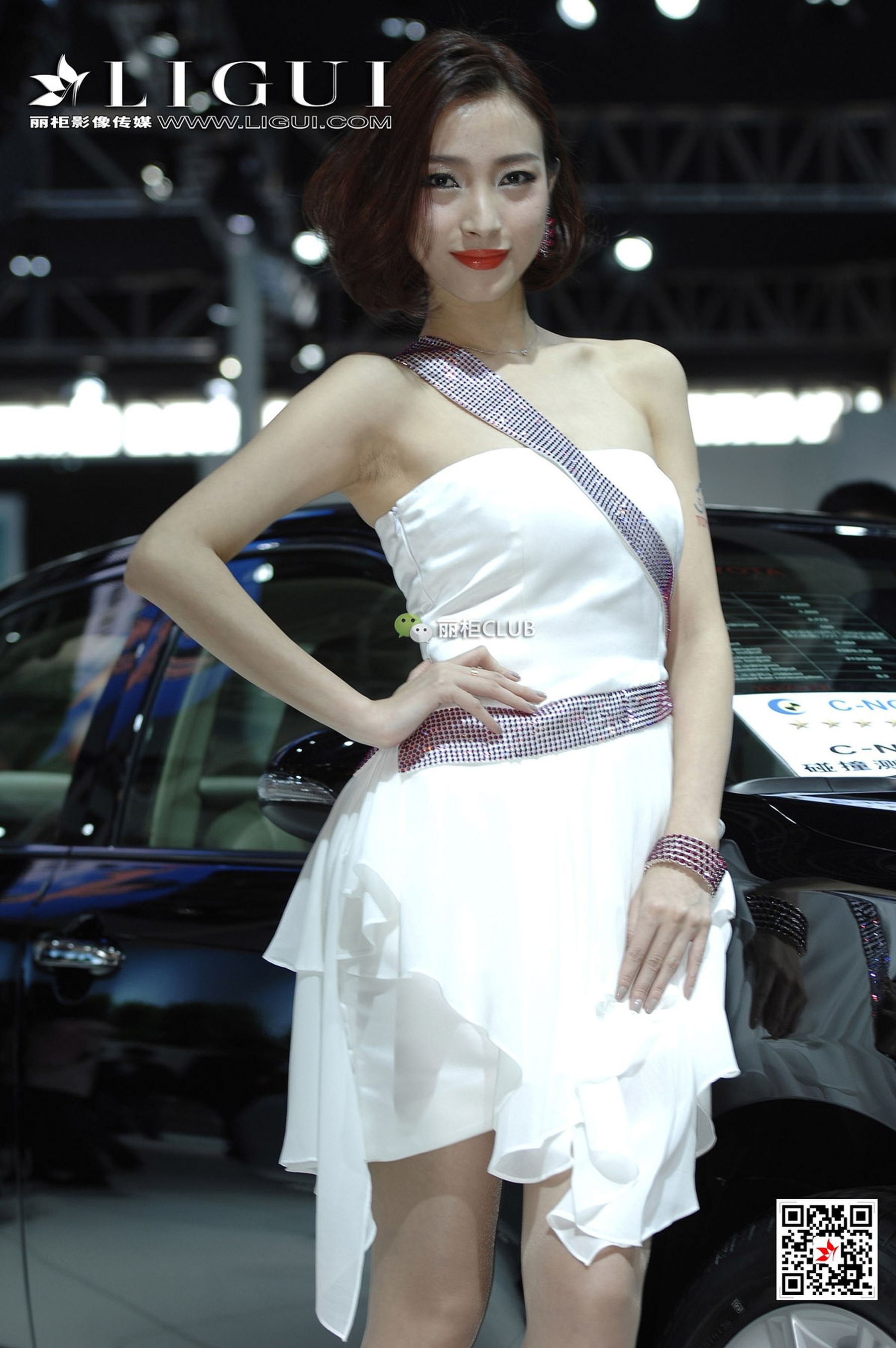 Model Fashion Car Model Booth Car Model Combination Ligui