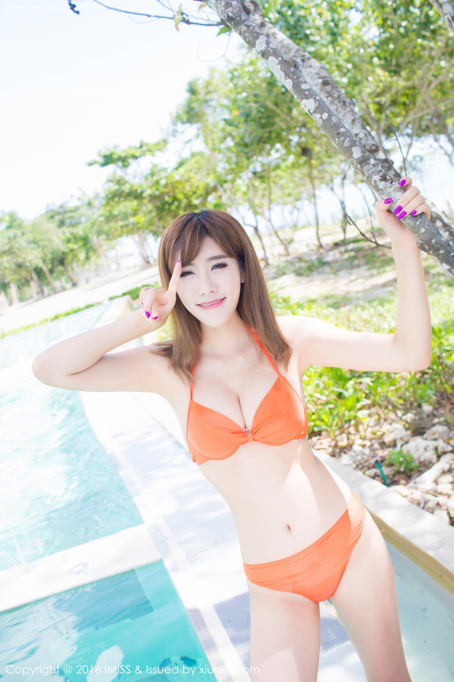 Cheng Xiaoyu's 3 Sets Swimsuit Aimi Club IMISS VOL.067