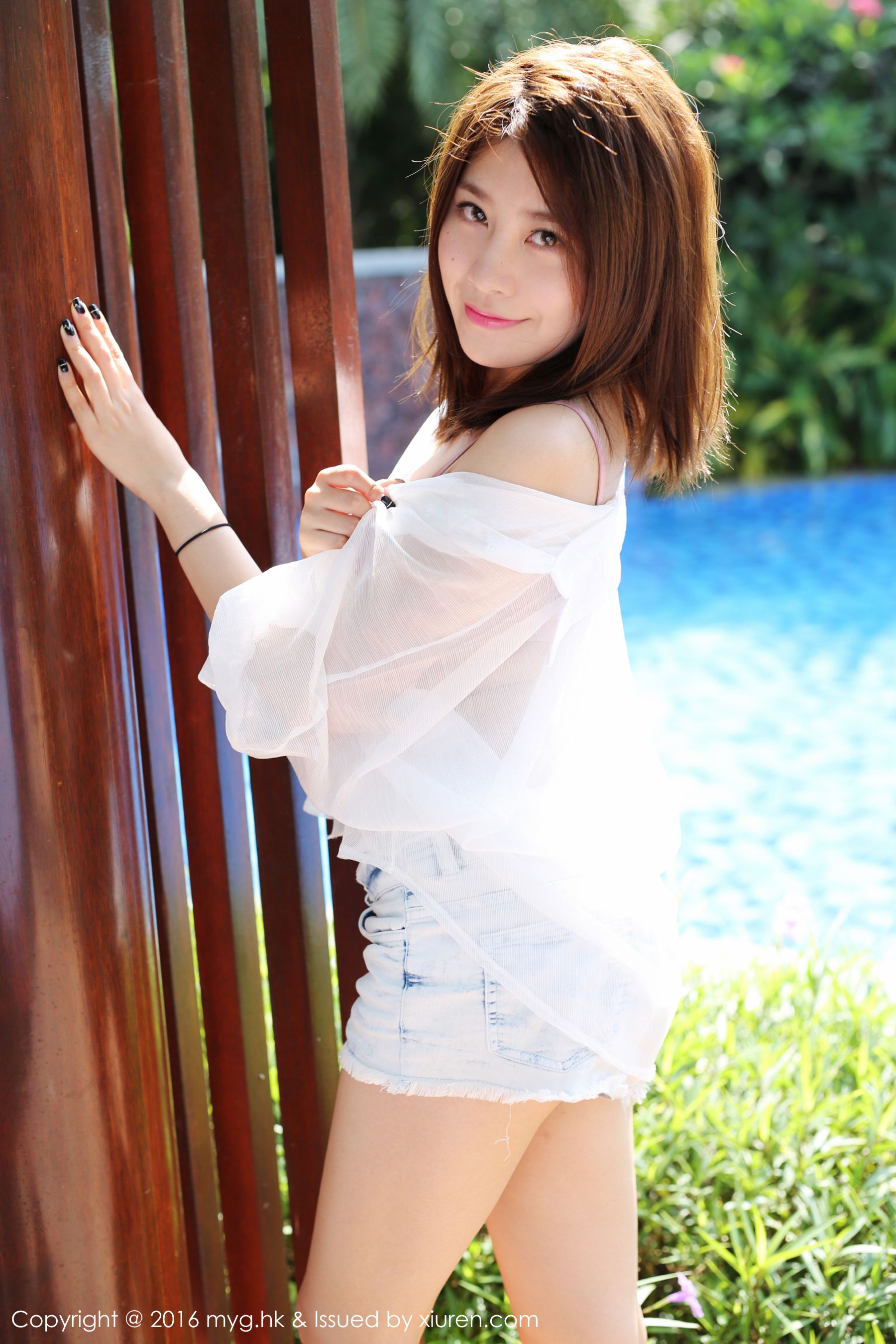 Promise to Sabrina Chu Chu's Cute, Gel's Drived Goddess Miyuan Pavilion Mygirl VOL.223