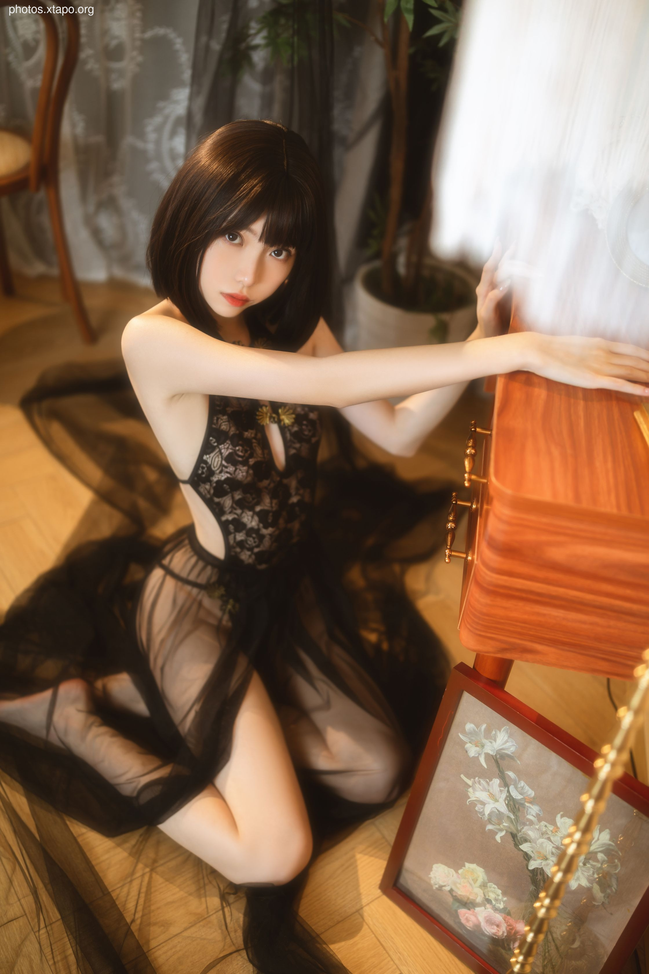 Xu Lan Lan Blackfast Cheongsam