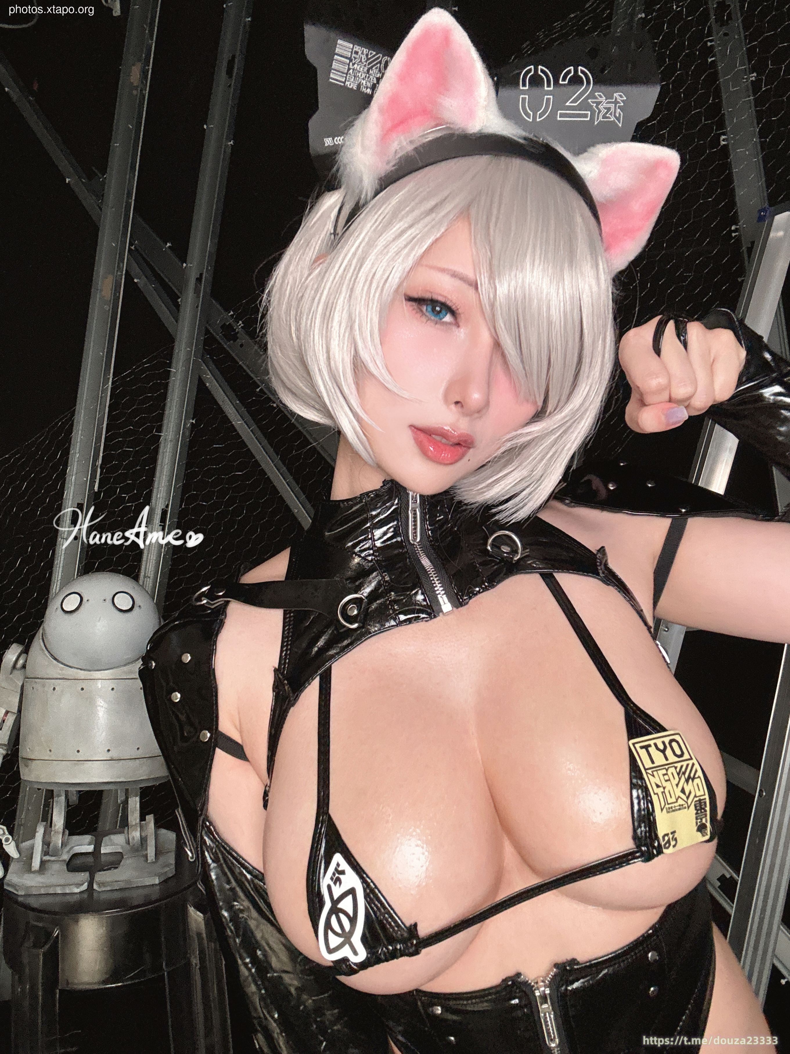 Yubo Nier Automata_ 2B_ Cyberpunk Maomao (March 4 tipping group resources)