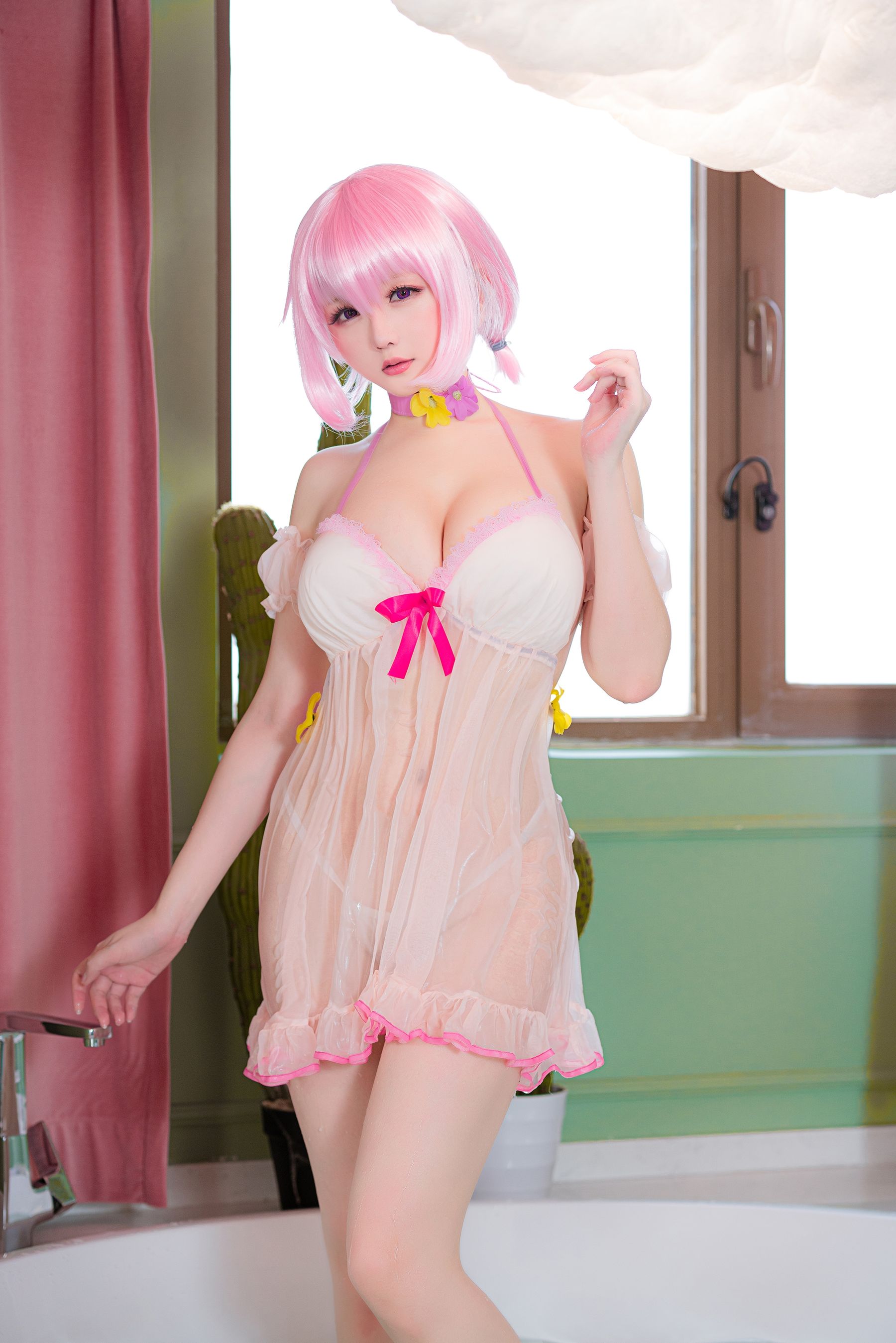 Welfare COS Miss Coser Sister Star Zhi Zhi Zhi -Valentine's Day Dream set group