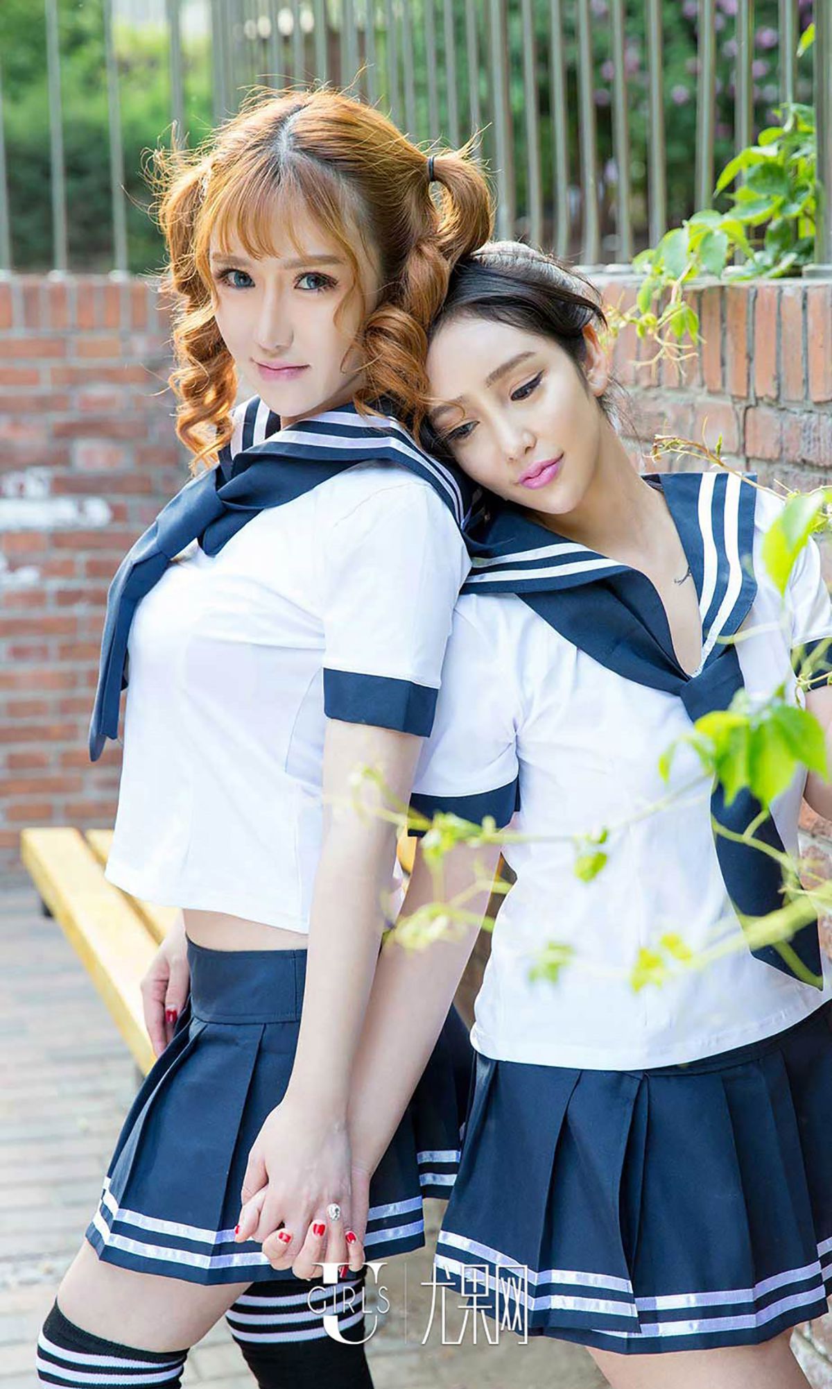Han Enxi & amp; Mia (Wang Dingding) Twin Temptation Aisu Ugirls No.354