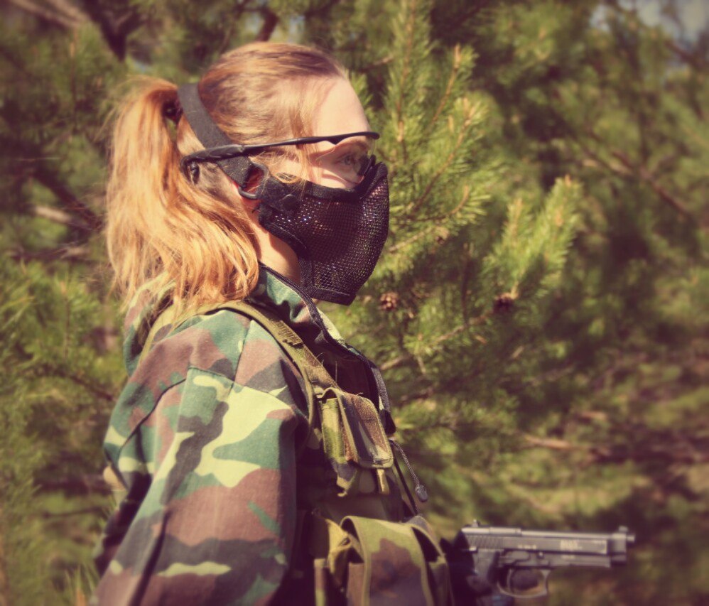 The girl paved the way